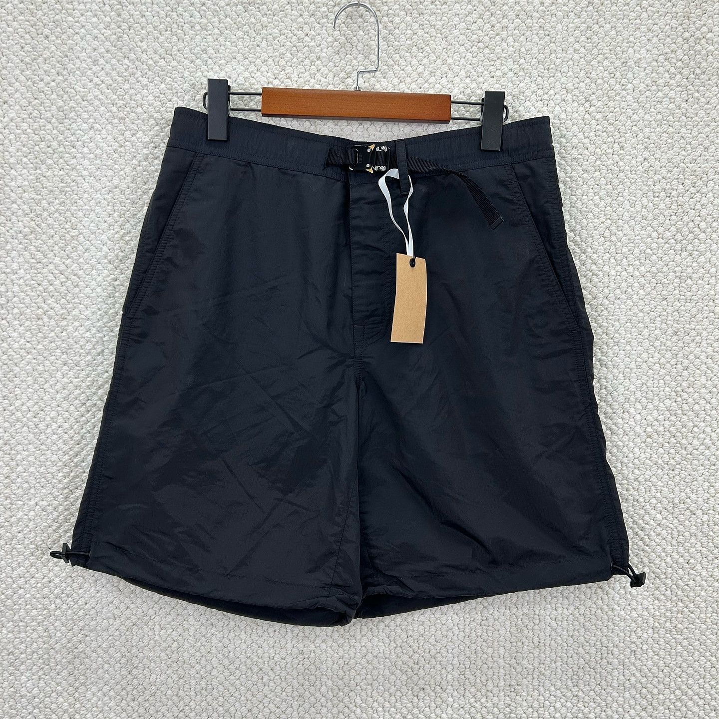 Dior Black Logo Patch Buckle Shorts Size US 30 / EU 46 - 6 Thumbnail