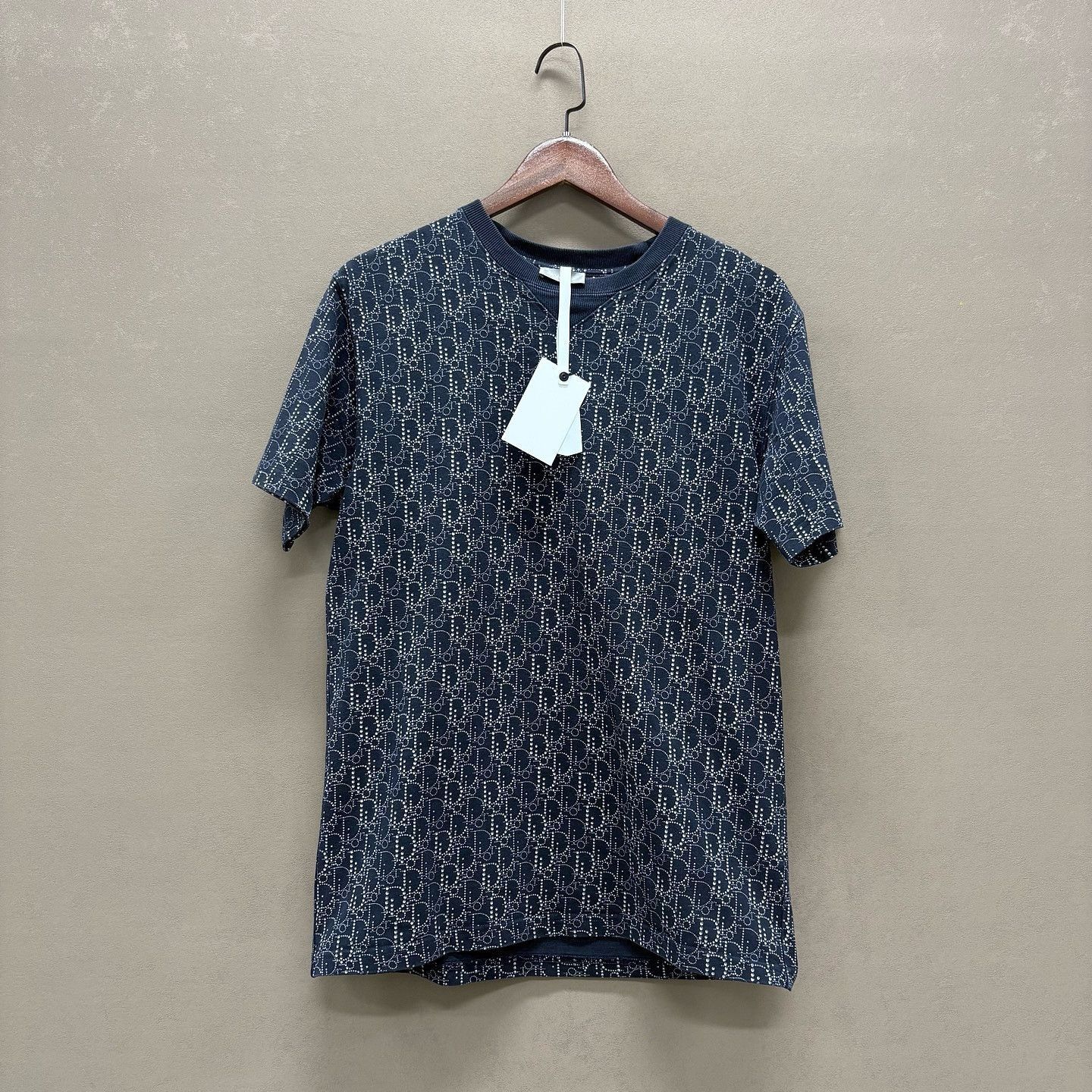 Dior Stylish Blue Logo T-Shirt in Size S Size US S / EU 44-46 / 1 - 3 Thumbnail