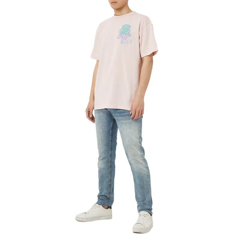 Dior Pink Rose Embroidery Cotton T-Shirt Size US XS / EU 42 / 0 - 5 Thumbnail