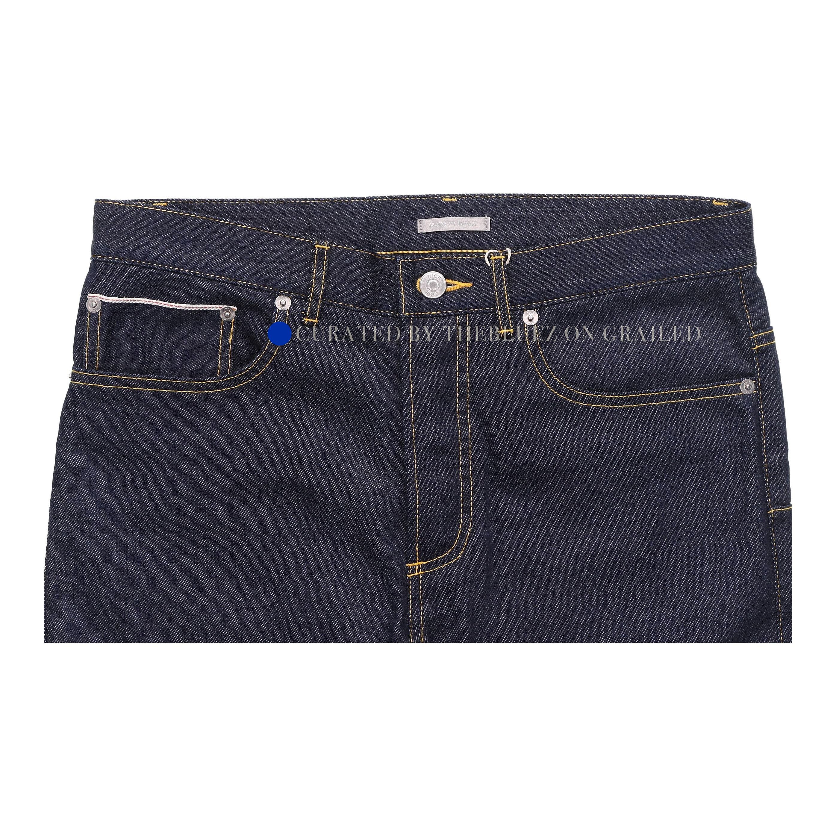 Dior Blue Denim Jeans, Size 28 Size US 28 / EU 44 - 6 Thumbnail