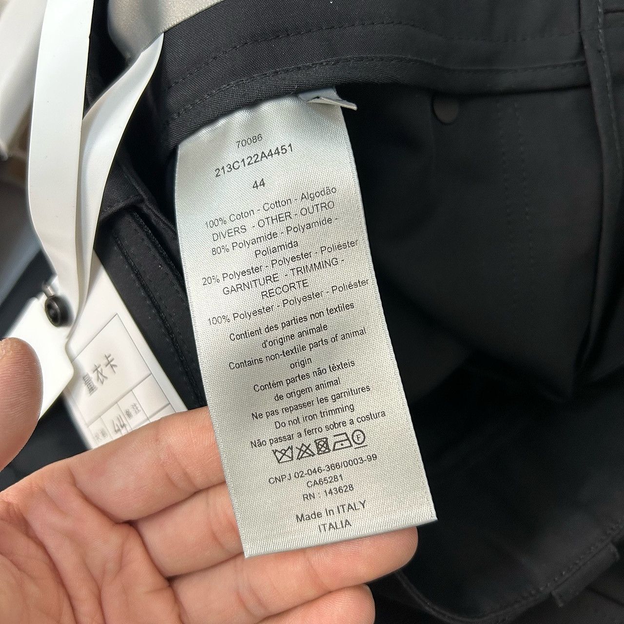 Dior Casual Pants with Logo Buckle Size US 28 / EU 44 - 4 Thumbnail