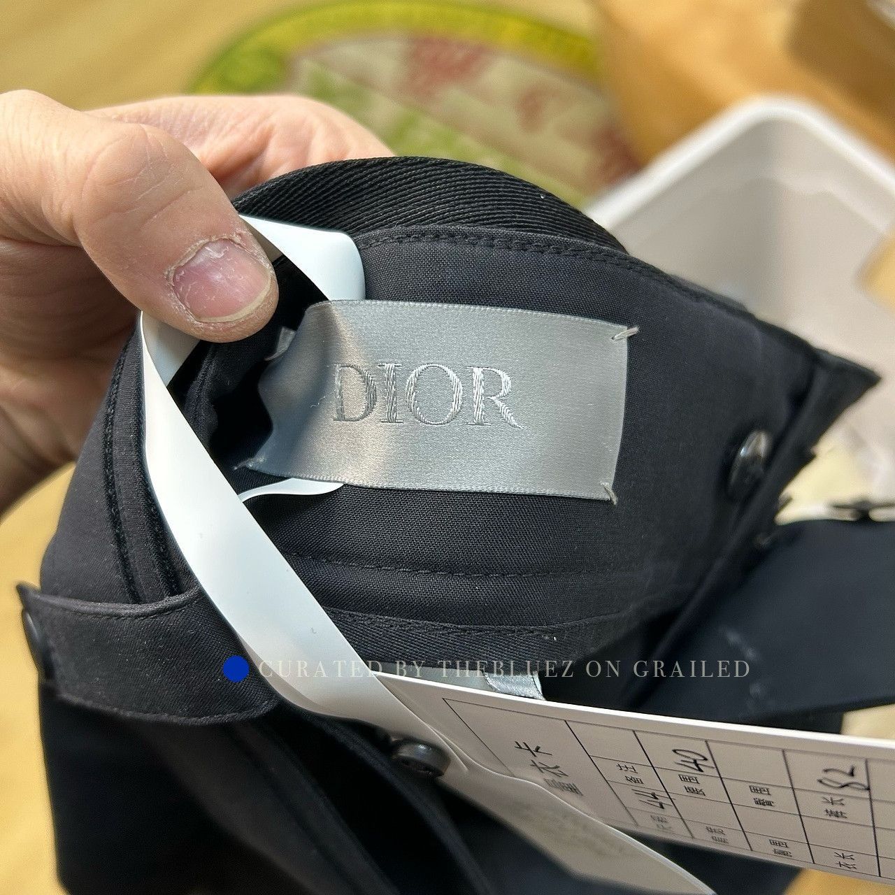 Dior Casual Pants with Logo Buckle Size US 28 / EU 44 - 3 Thumbnail