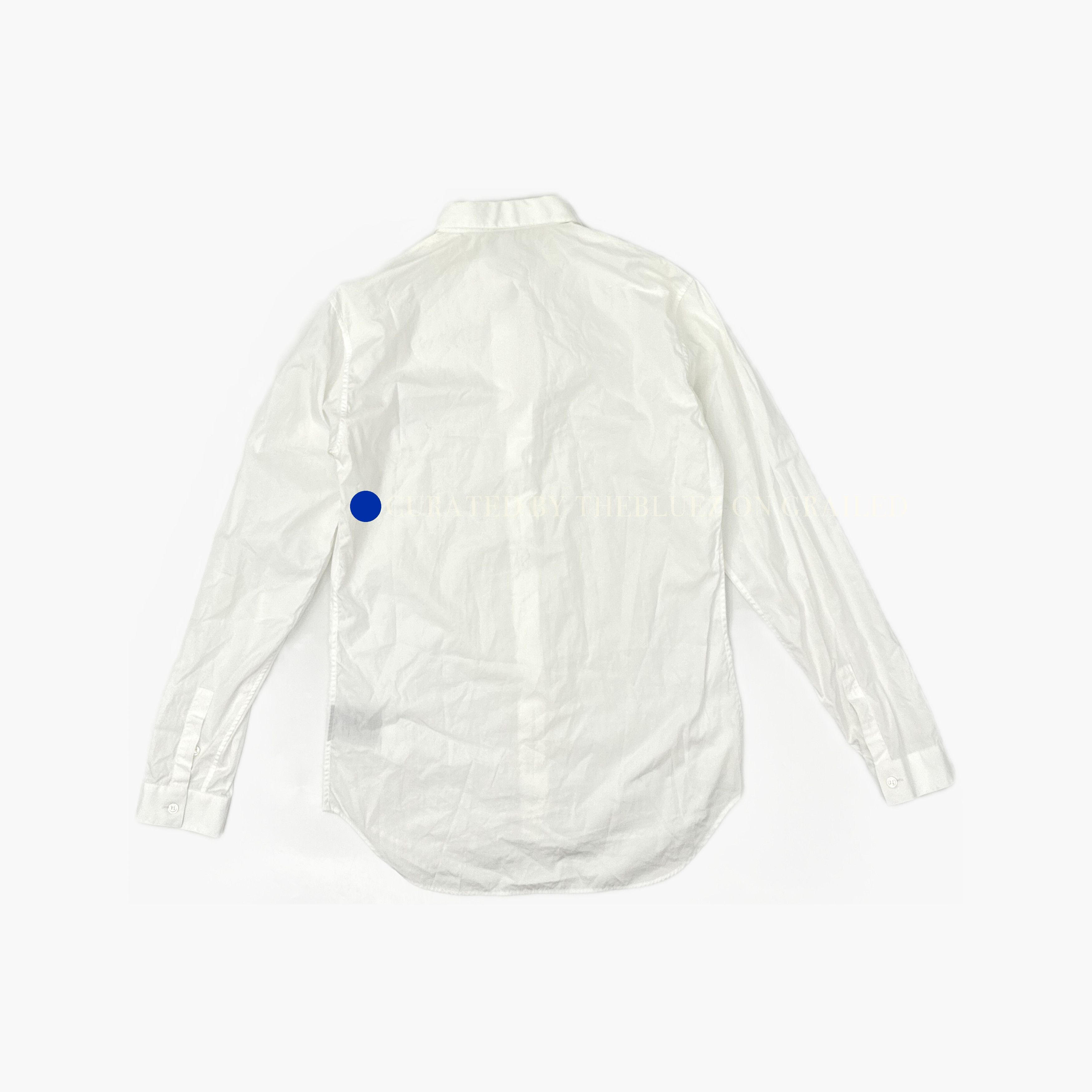 Dior Elegant White Embroidered Collar Shirt Size US M / EU 48-50 / 2 - 2 Thumbnail