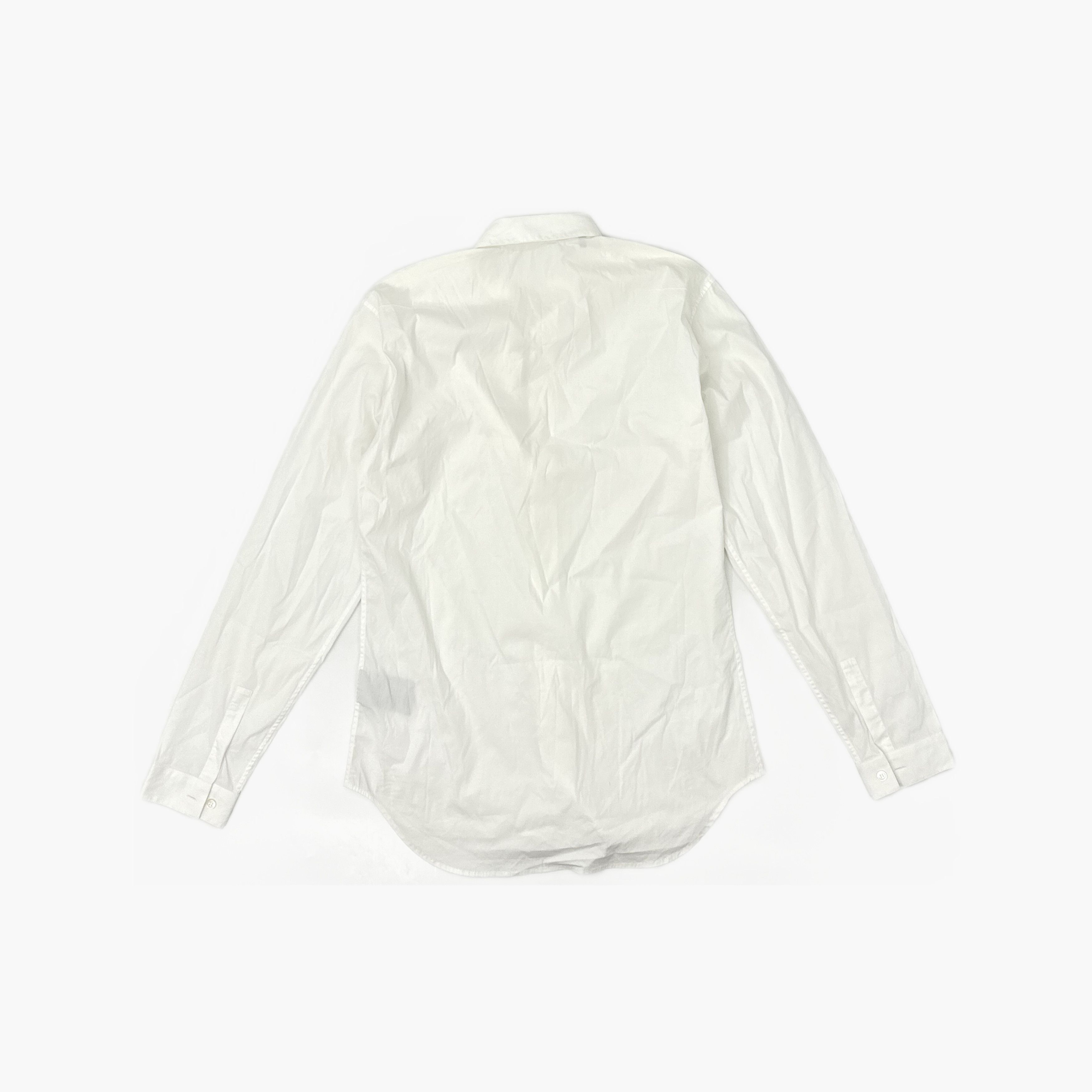 Dior White Bee Logo Button-Up Shirt in Size M Size US M / EU 48-50 / 2 - 2 Thumbnail