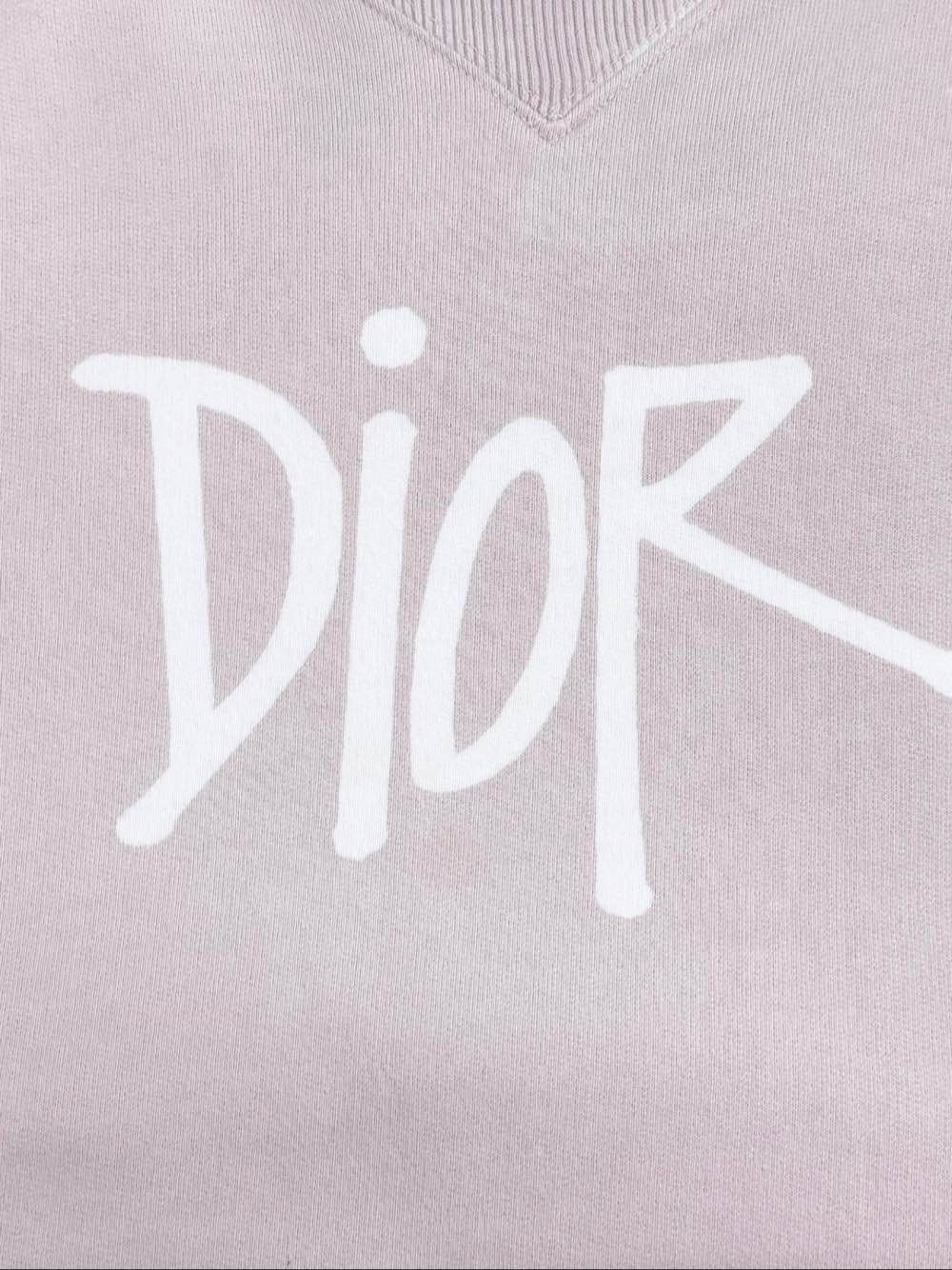 Dior Pink Logo Sweatshirt by Shawn Stussy Size US XXS / EU 40 - 5 Thumbnail