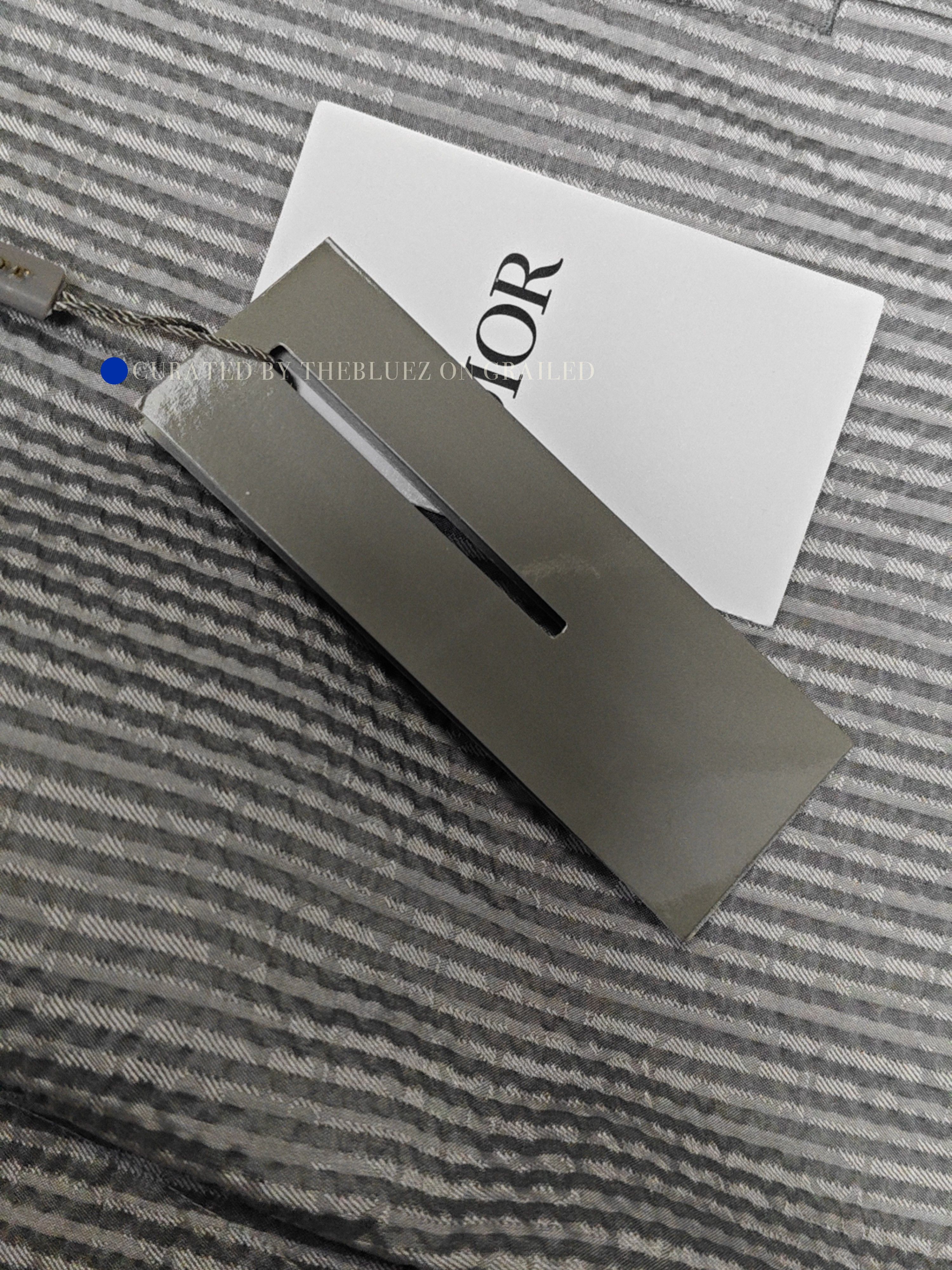 Dior Striped Gray Shorts in Size 32 Size US 32 / EU 48 - 5 Thumbnail
