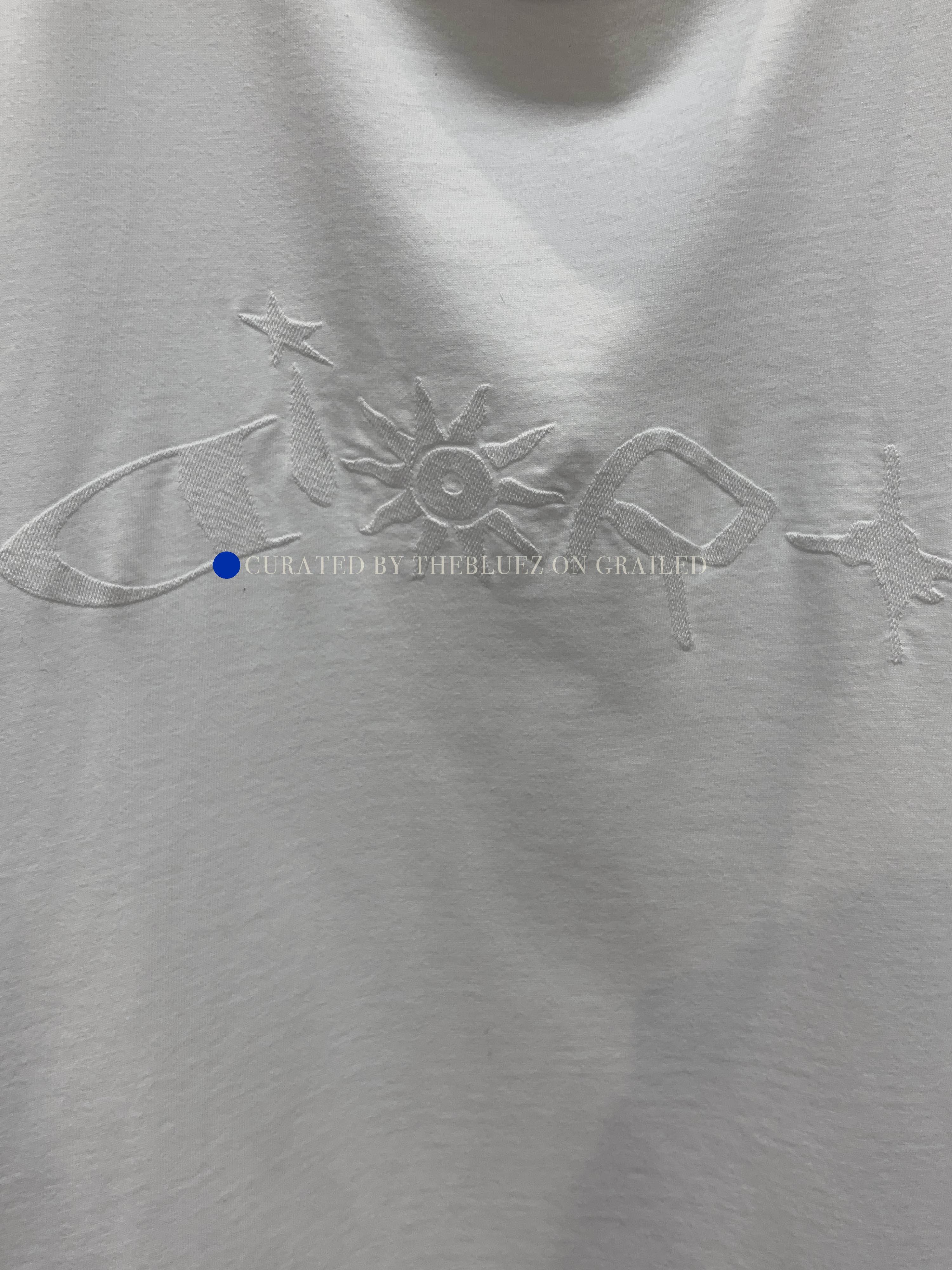 Dior Embroidered White T-Shirt in XXL Size US XXL / EU 58 / 5 - 6 Thumbnail