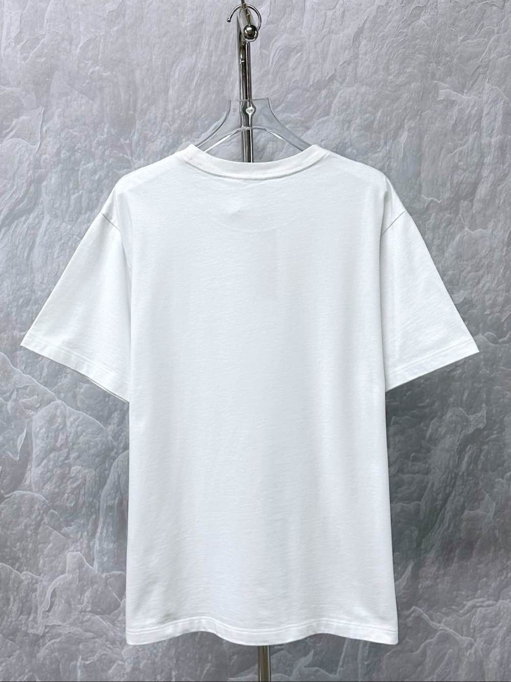 Dior Embroidered White T-Shirt in XXL Size US XXL / EU 58 / 5 - 2 Thumbnail