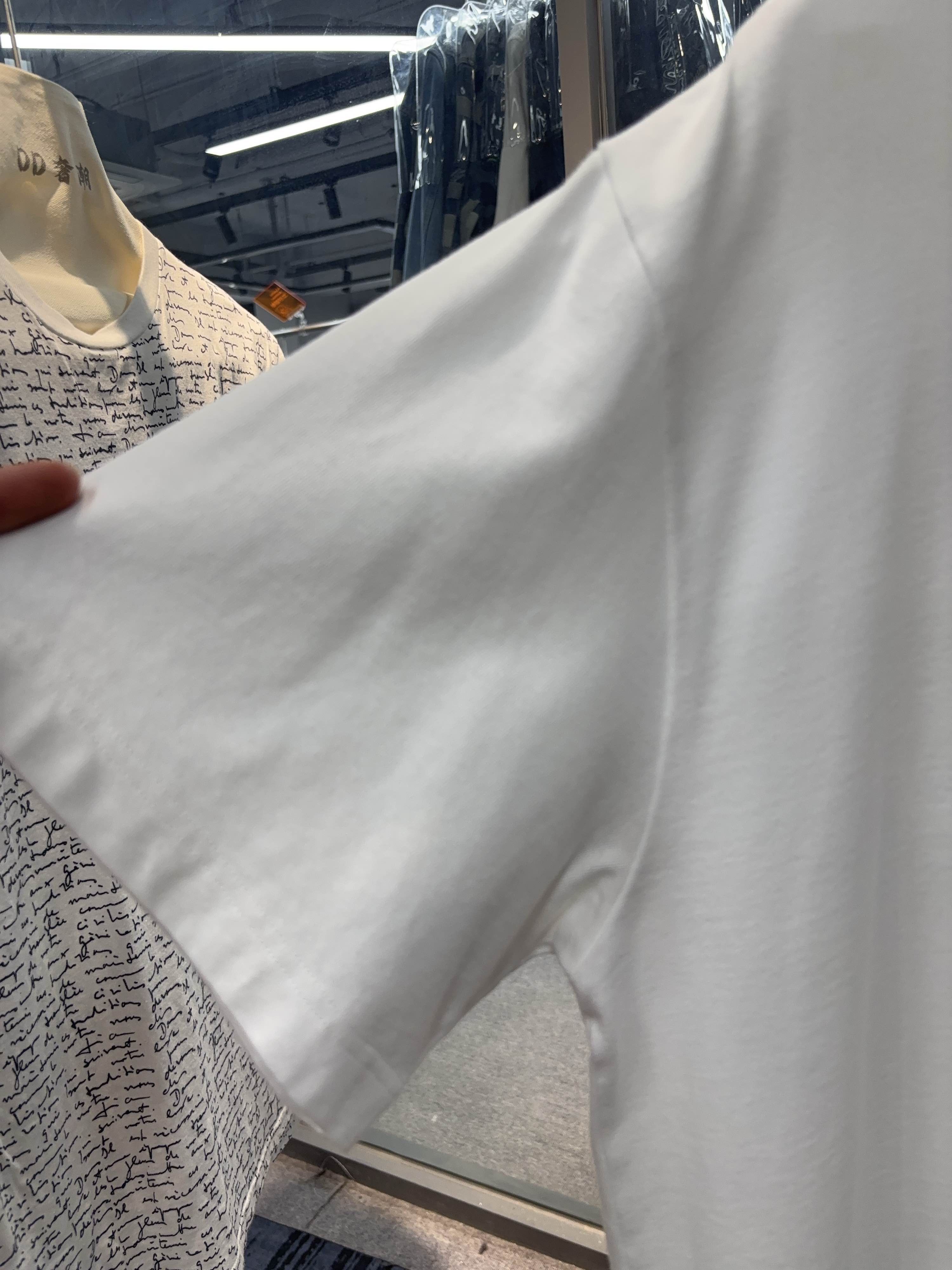 Dior Embroidered White T-Shirt in XXL Size US XXL / EU 58 / 5 - 8 Thumbnail