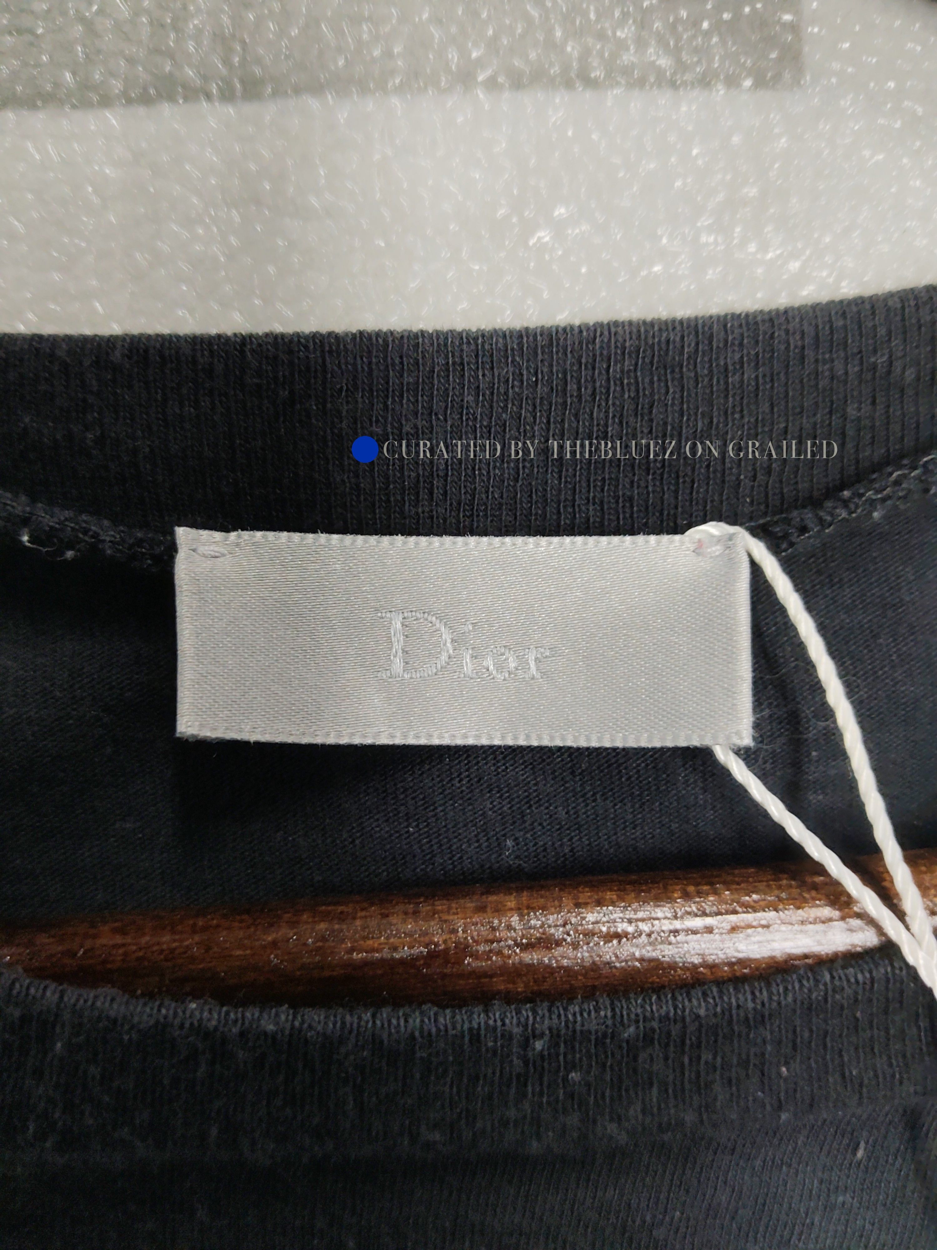Dior Black Geometric Print T-Shirt in XL Size US XL / EU 56 / 4 - 2 Thumbnail