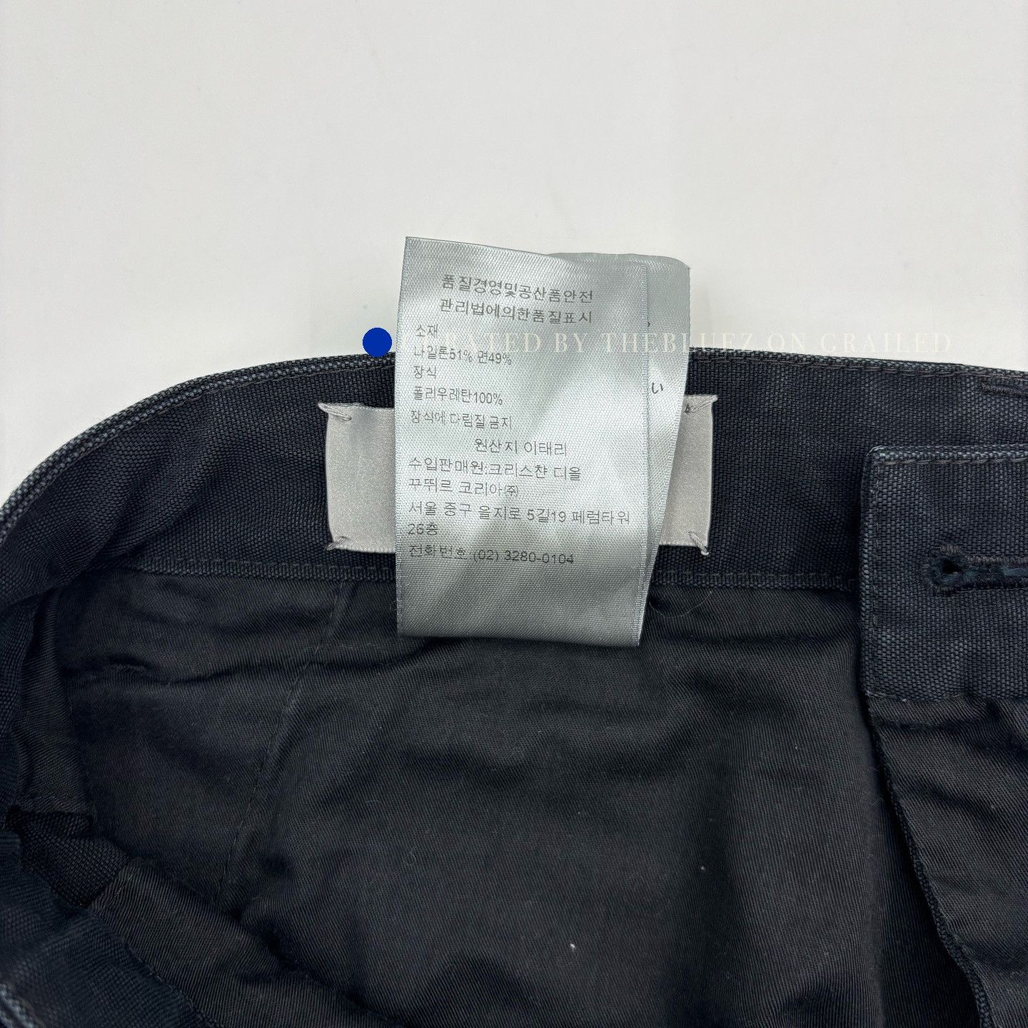 Dior Black Cargo Casual Pants - Size 40 Size US 40 / EU 56 - 10 Thumbnail