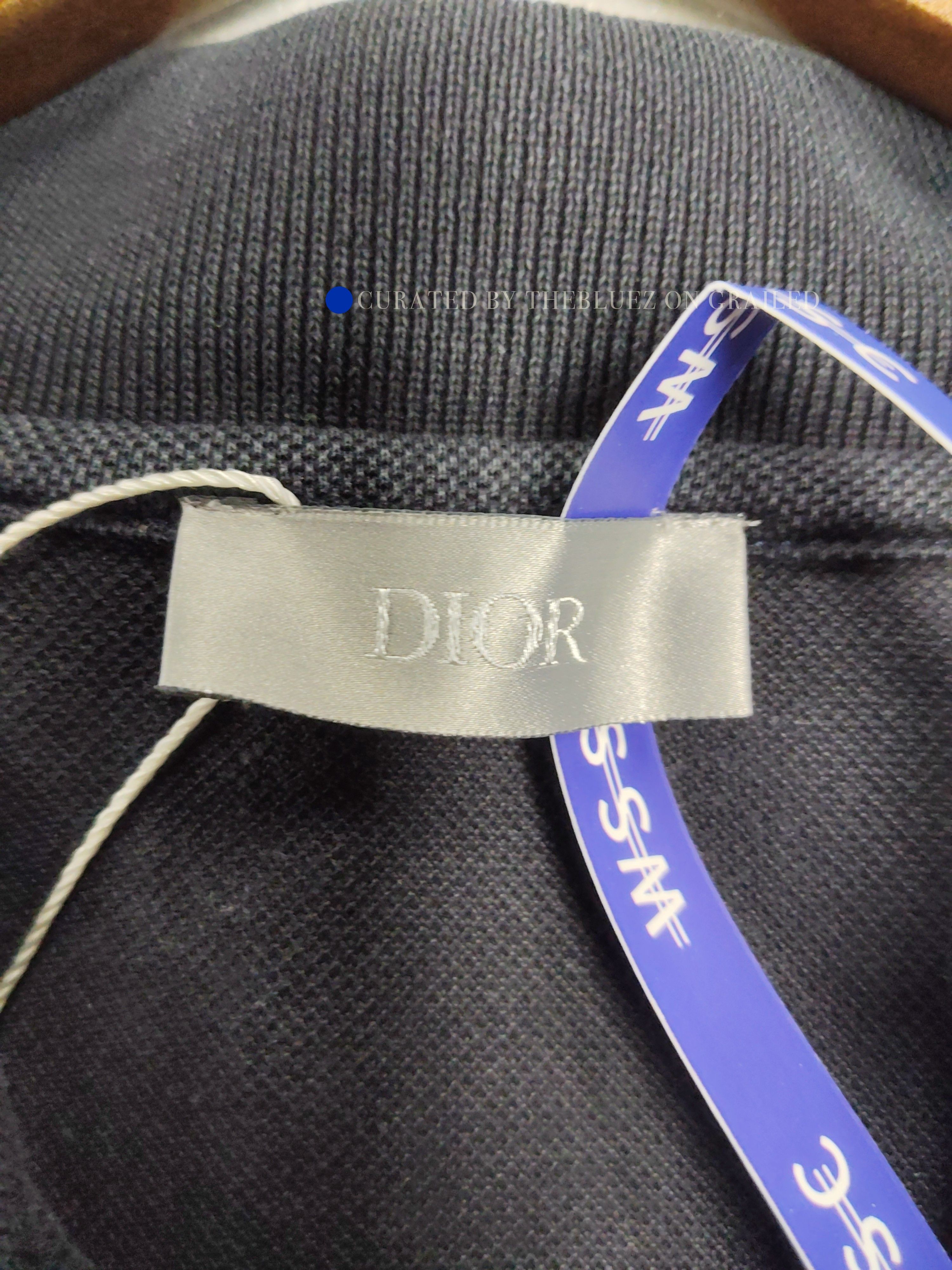 Dior Logo Patch Polo Shirt in Black Size US XXL / EU 58 / 5 - 3 Thumbnail