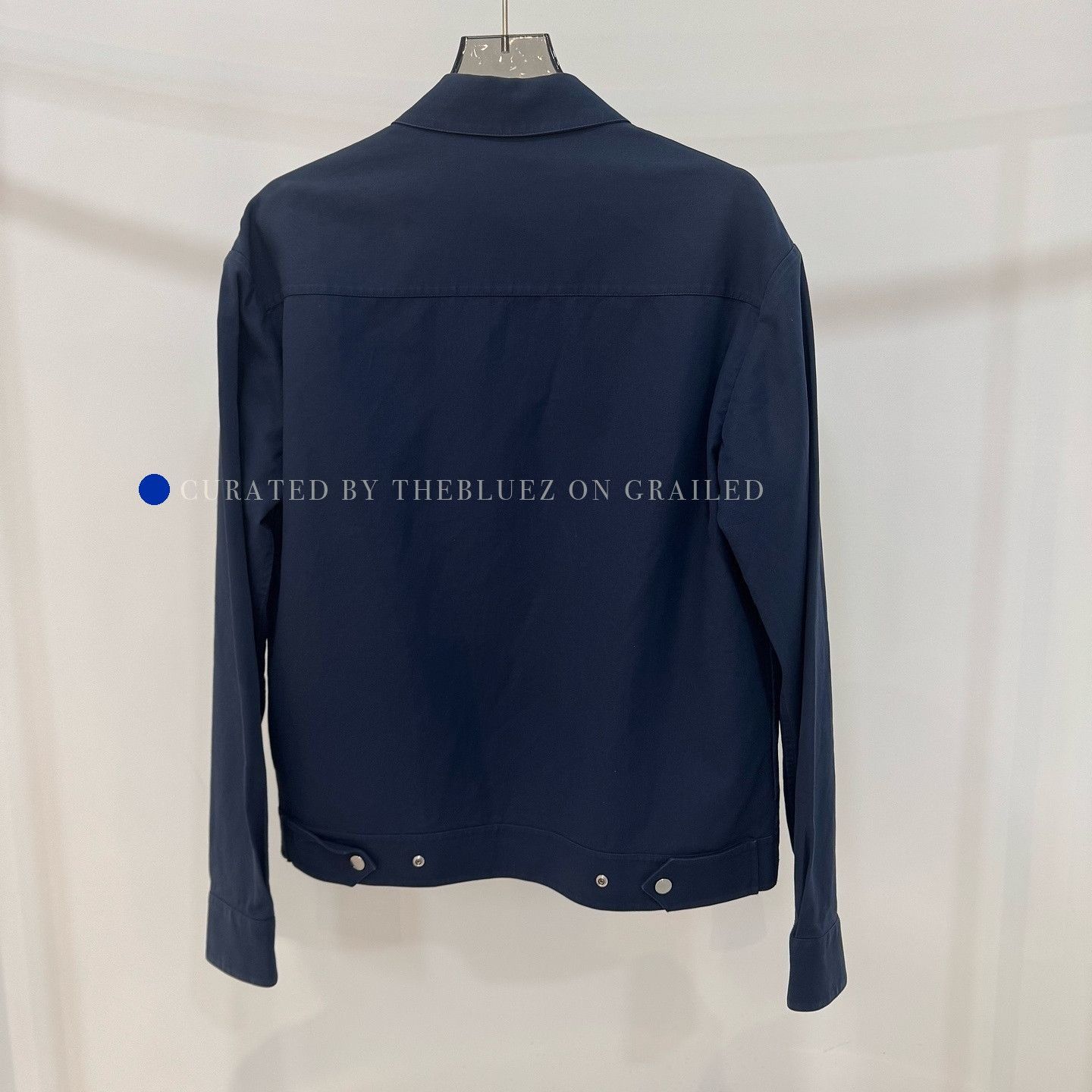 Dior Elegant Blue Zip-Up Jacket in Size S Size US S / EU 44-46 / 1 - 2 Thumbnail