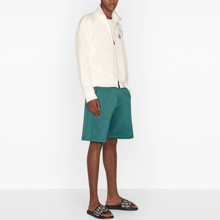 Dior White Logo Track Jacket in Size L Size US L / EU 52-54 / 3 - 8 Thumbnail