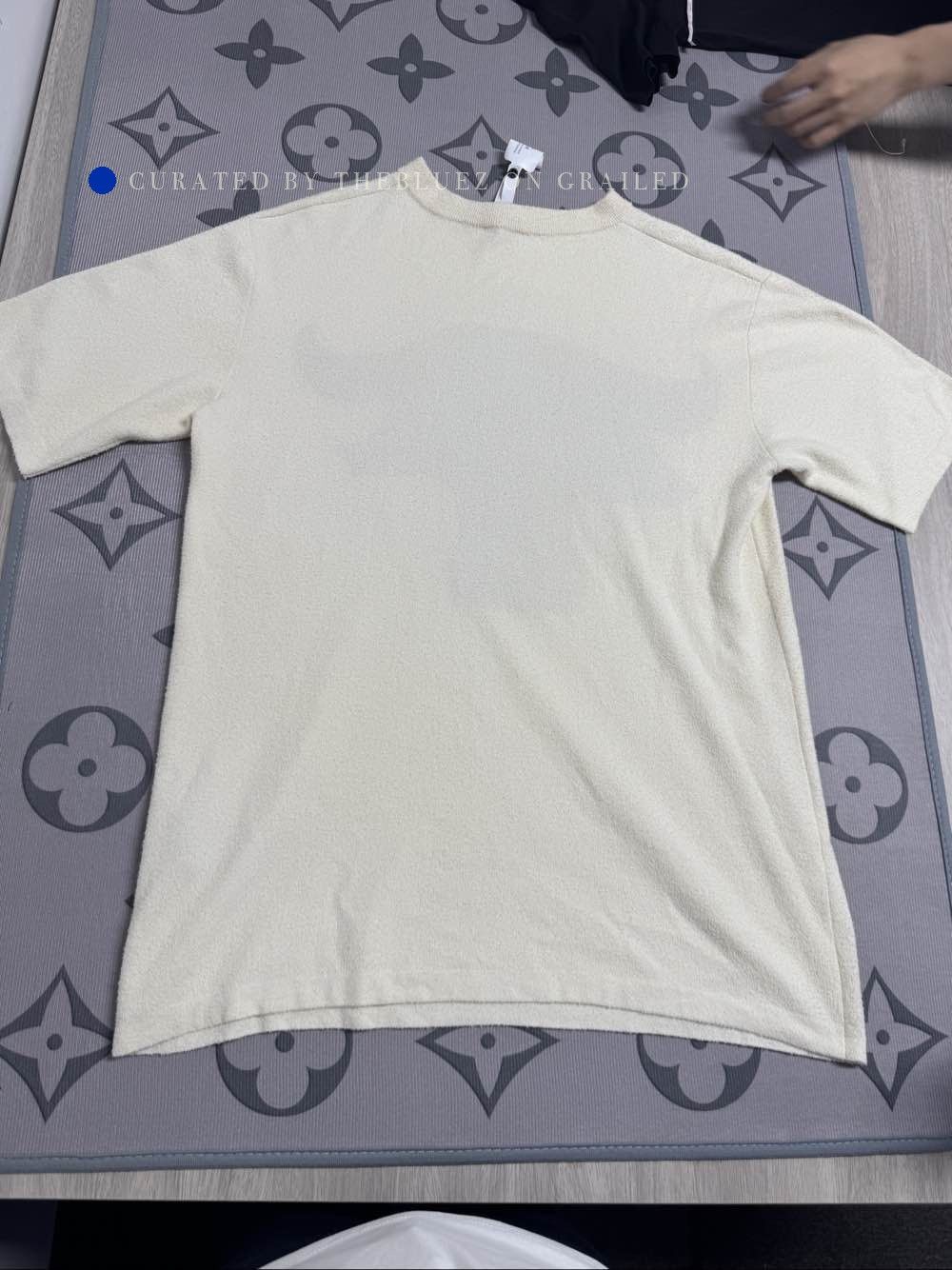 Dior Graphic Knit T-Shirt in White Size M Size US M / EU 48-50 / 2 - 2 Thumbnail