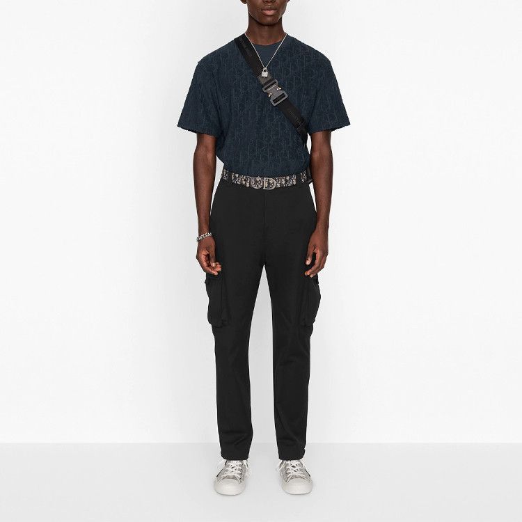 Dior Blue Terry T-Shirt in Size L Size US L / EU 52-54 / 3 - 7 Thumbnail