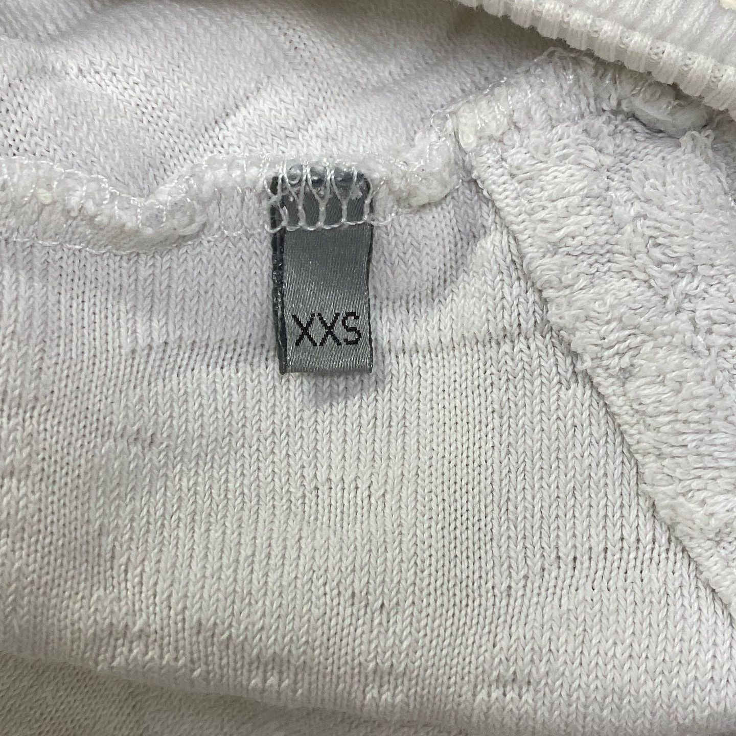 Dior White Oblique Terry T-Shirt in XXS Size US XXS / EU 40 - 7 Thumbnail