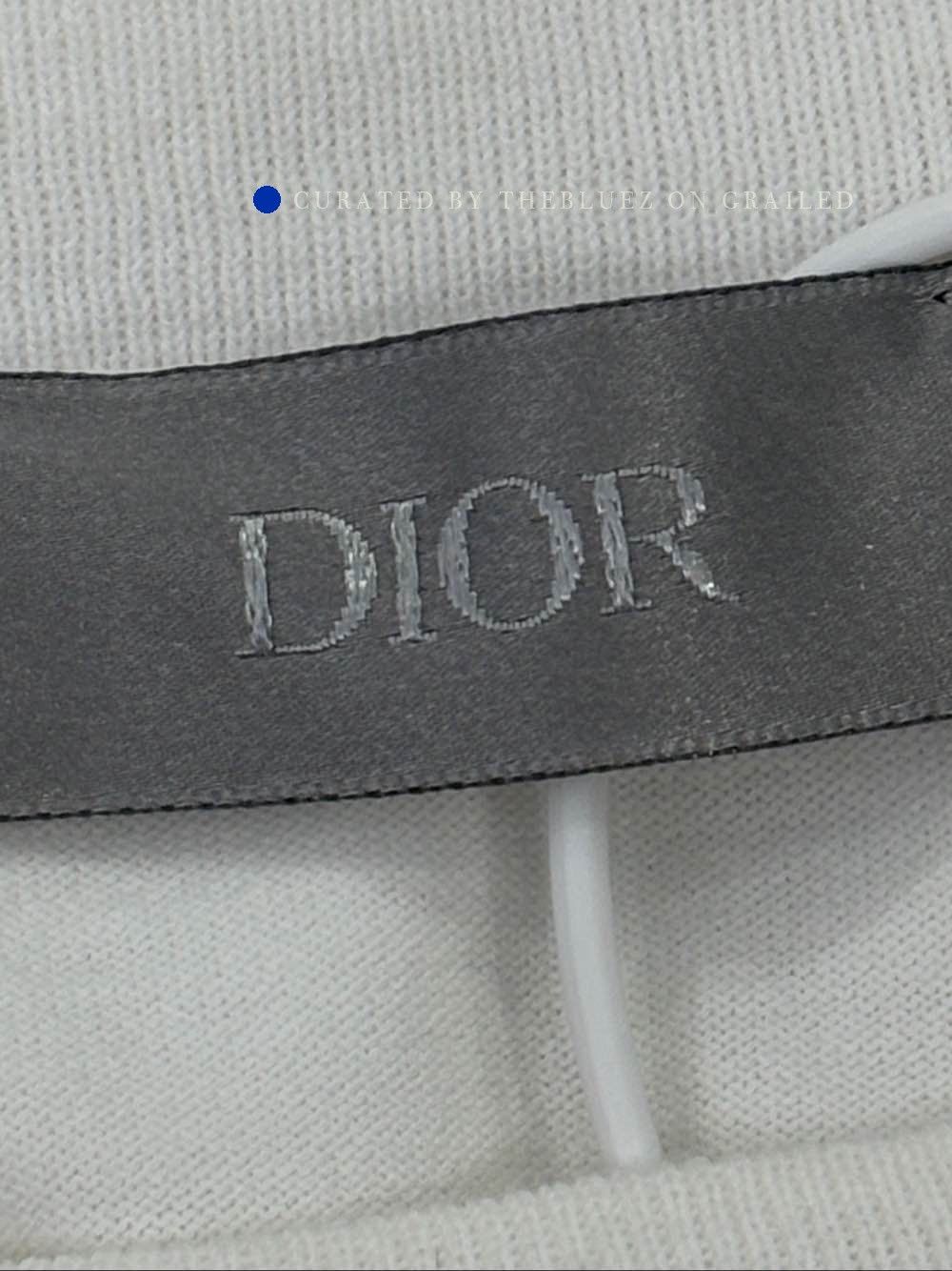 Dior Heart Logo Tee in White Size US M / EU 48-50 / 2 - 3 Thumbnail