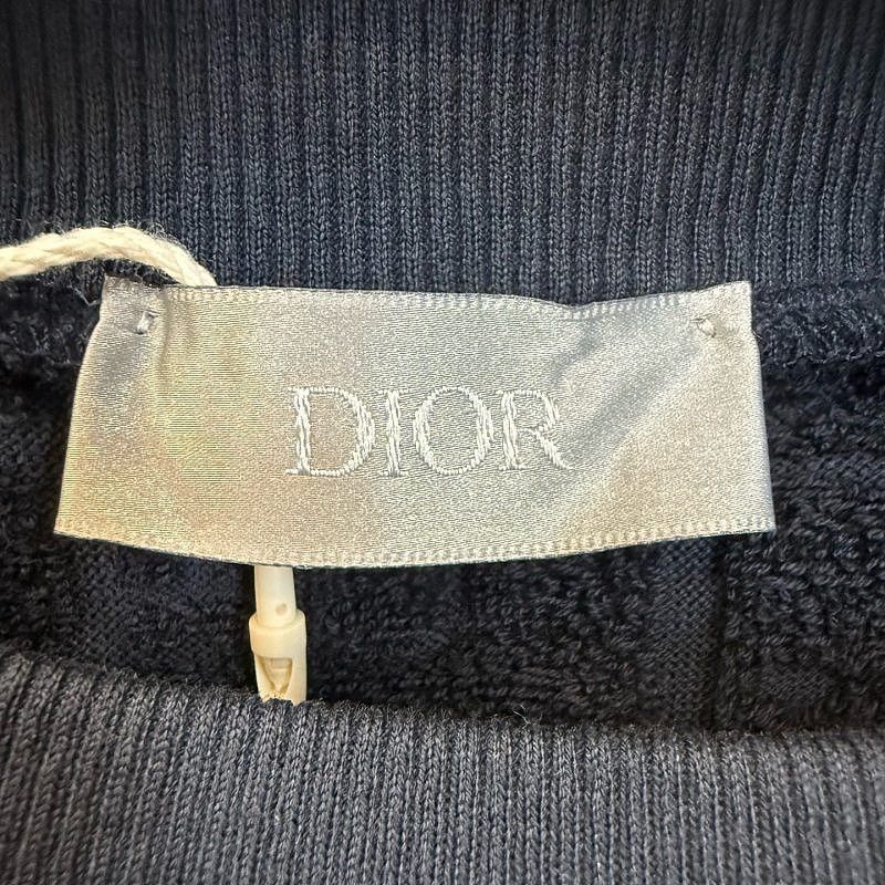 Dior Stylish Blue Terry Cloth T-Shirt Size US S / EU 44-46 / 1 - 3 Thumbnail