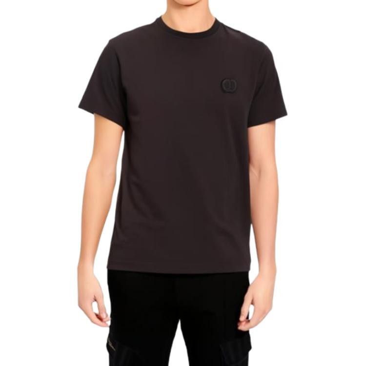 Dior Embroidered Logo Tee in Black Size US XXL / EU 58 / 5 - 10 Thumbnail