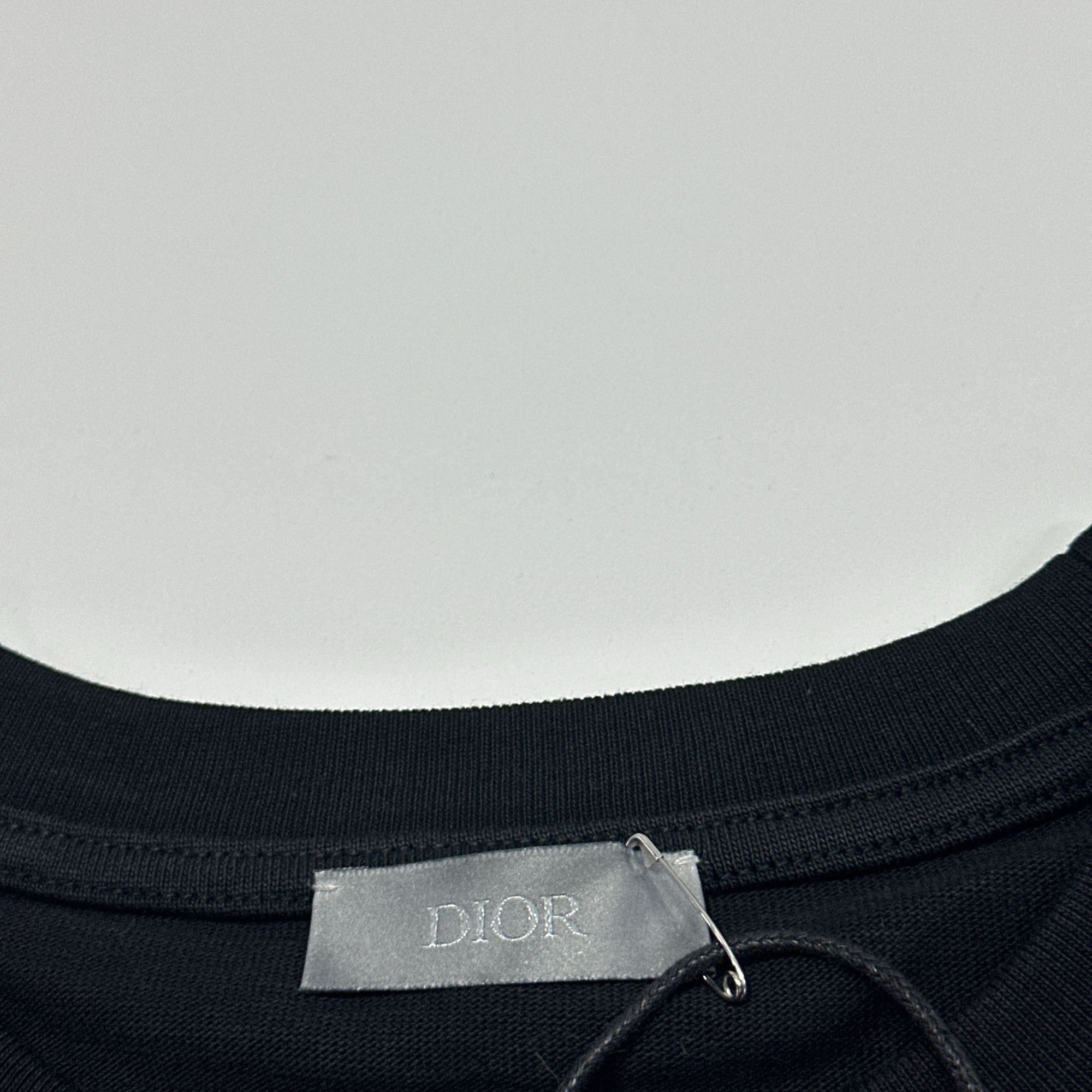 Dior Embroidered Logo Tee in Black Size US XXL / EU 58 / 5 - 4 Thumbnail