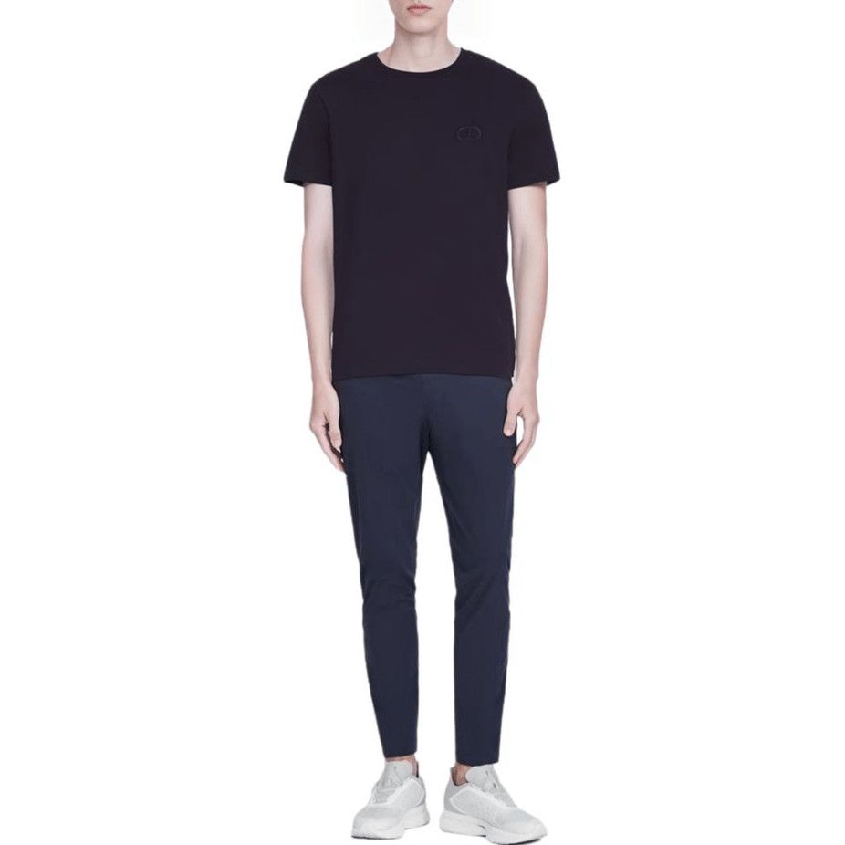 Dior Embroidered Logo Tee in Black Size US XXL / EU 58 / 5 - 7 Thumbnail