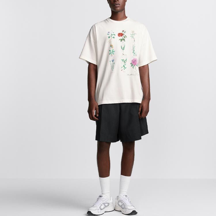 Dior Floral Print T-Shirt in White, Size XL Size US XL / EU 56 / 4 - 7 Thumbnail