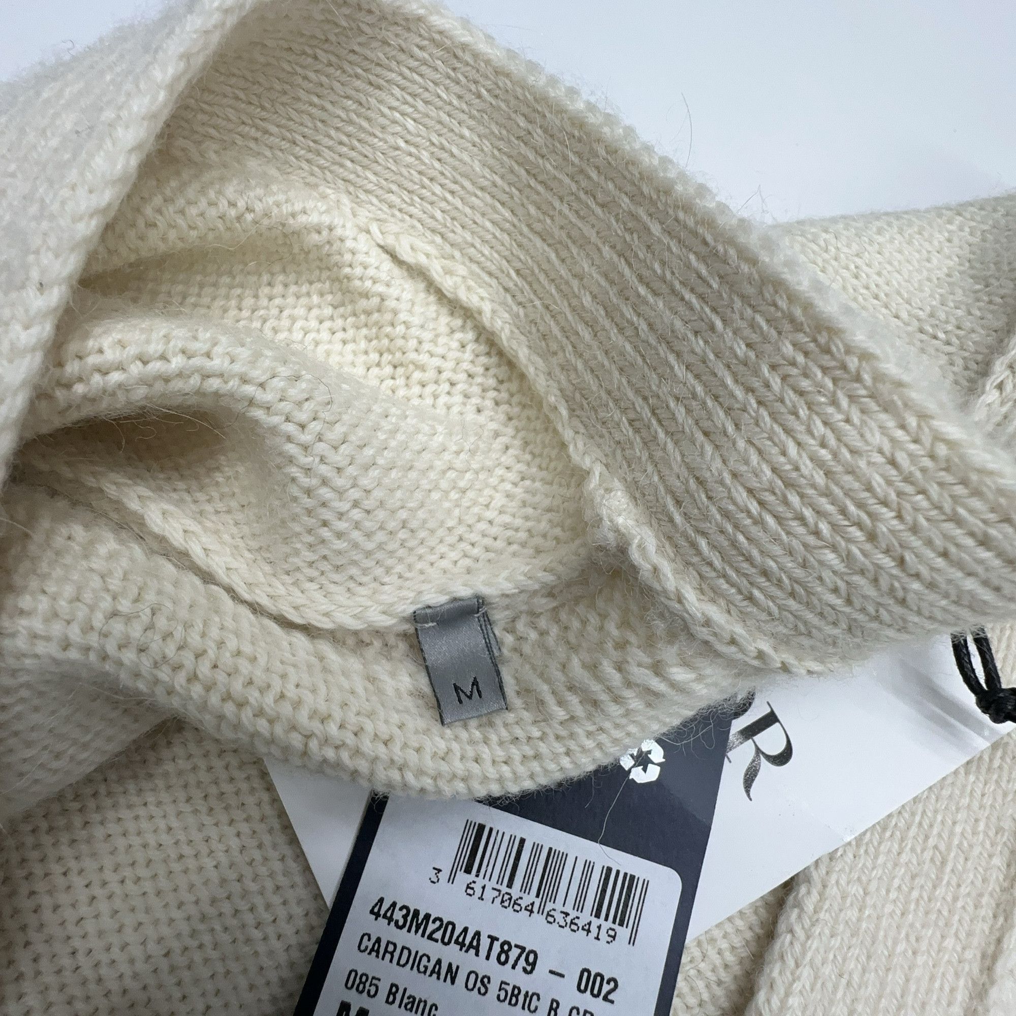 Dior Logo Embroidered Cardigan in Beige Size US M / EU 48-50 / 2 - 6 Thumbnail