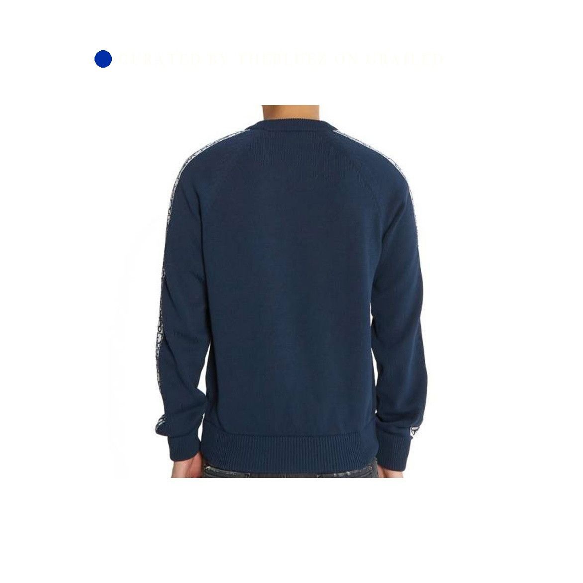 Dior Cozy Blue Logo Knit Sweater Size US S / EU 44-46 / 1 - 4 Thumbnail