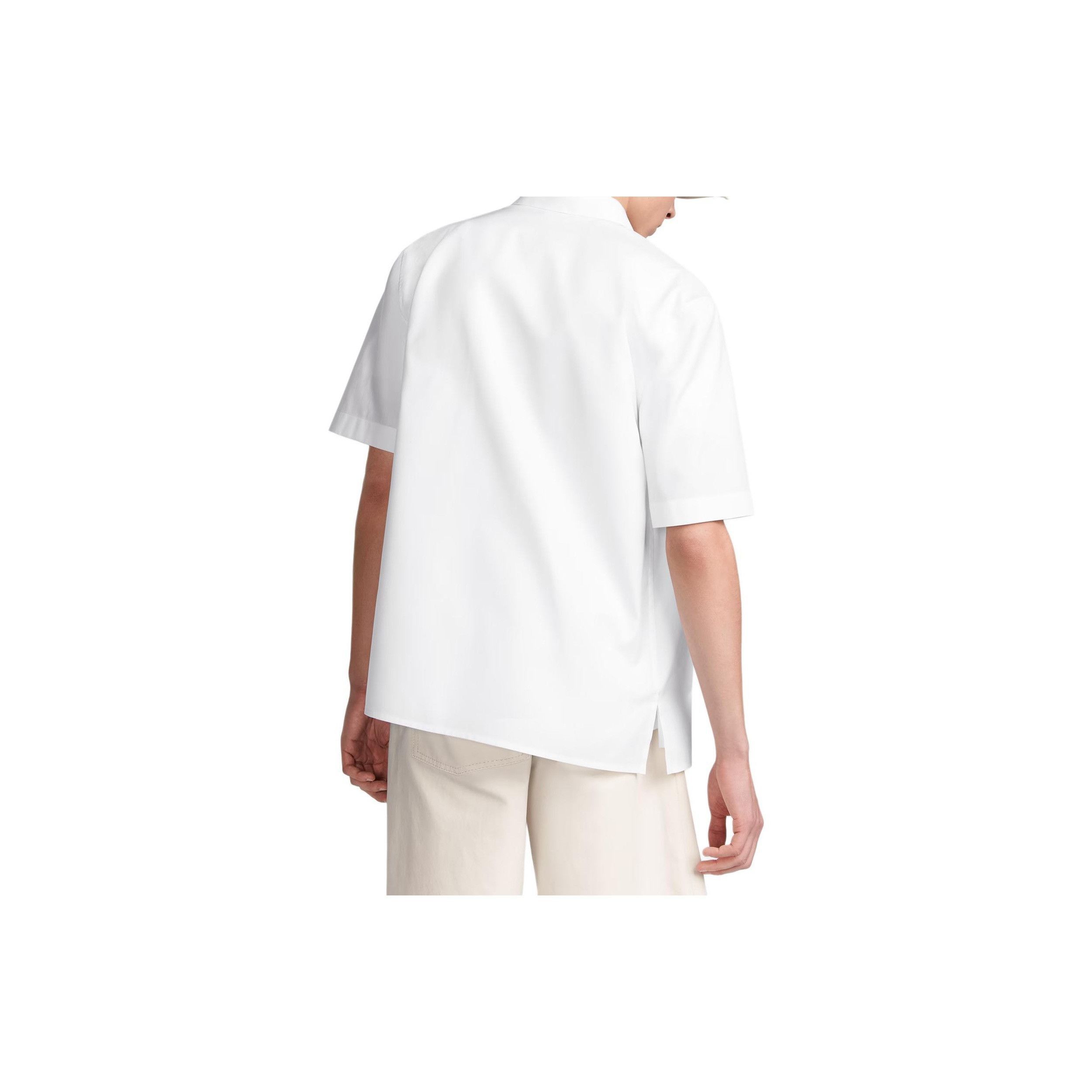Dior Heart Logo Embroidered White Shirt Size US M / EU 48-50 / 2 - 10 Thumbnail