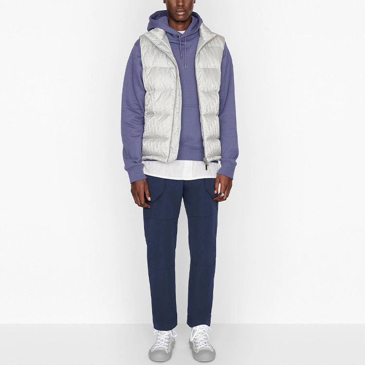 Dior Lightweight Gray Down Vest Size US M / EU 48-50 / 2 - 6 Thumbnail