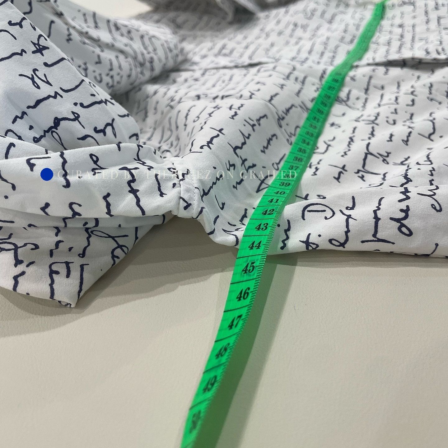 Dior Elegant White Script Print Button Up Shirt Size US S / EU 44-46 / 1 - 7 Thumbnail