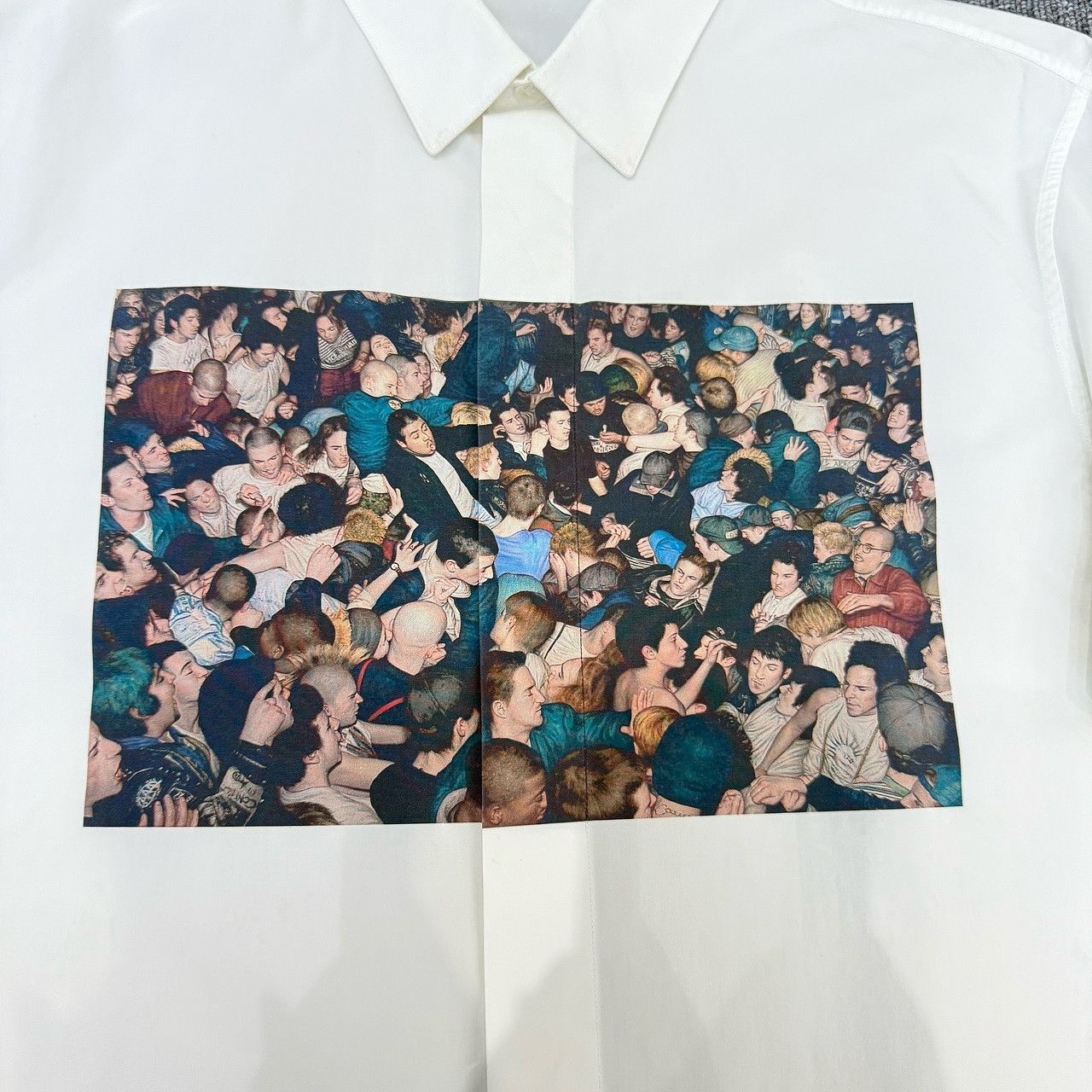 Dior Graphic Print Button Up Shirt Size US M / EU 48-50 / 2 - 6 Thumbnail