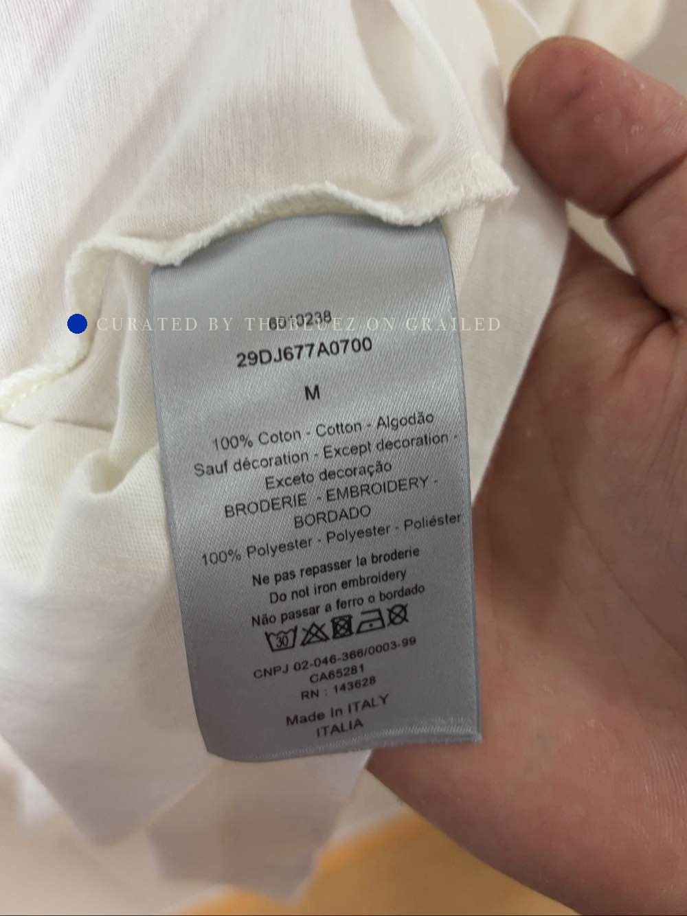 Dior White Landscape Print Short Sleeve Tee Size US M / EU 48-50 / 2 - 4 Thumbnail