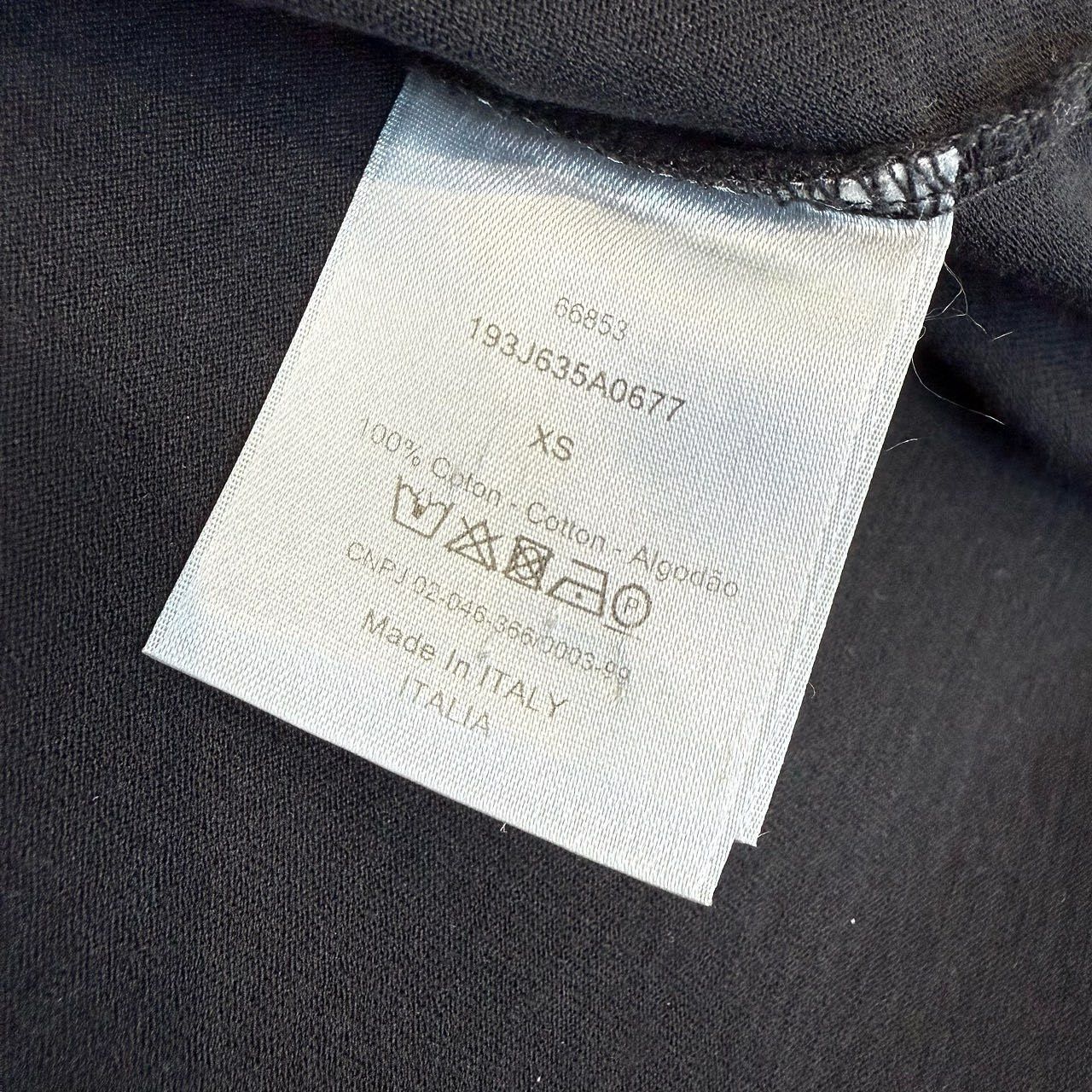 Dior CD Logo Embroidered Pocket Tee Size US XS / EU 42 / 0 - 4 Thumbnail