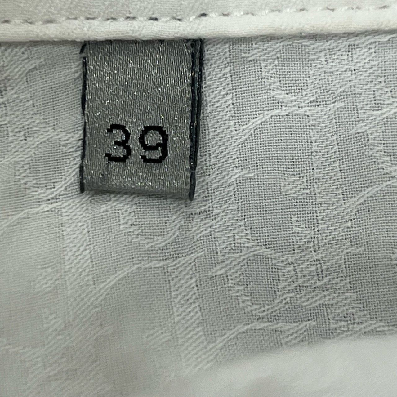 Dior Cotton Button Up Shirt in White Size US M / EU 48-50 / 2 - 7 Thumbnail