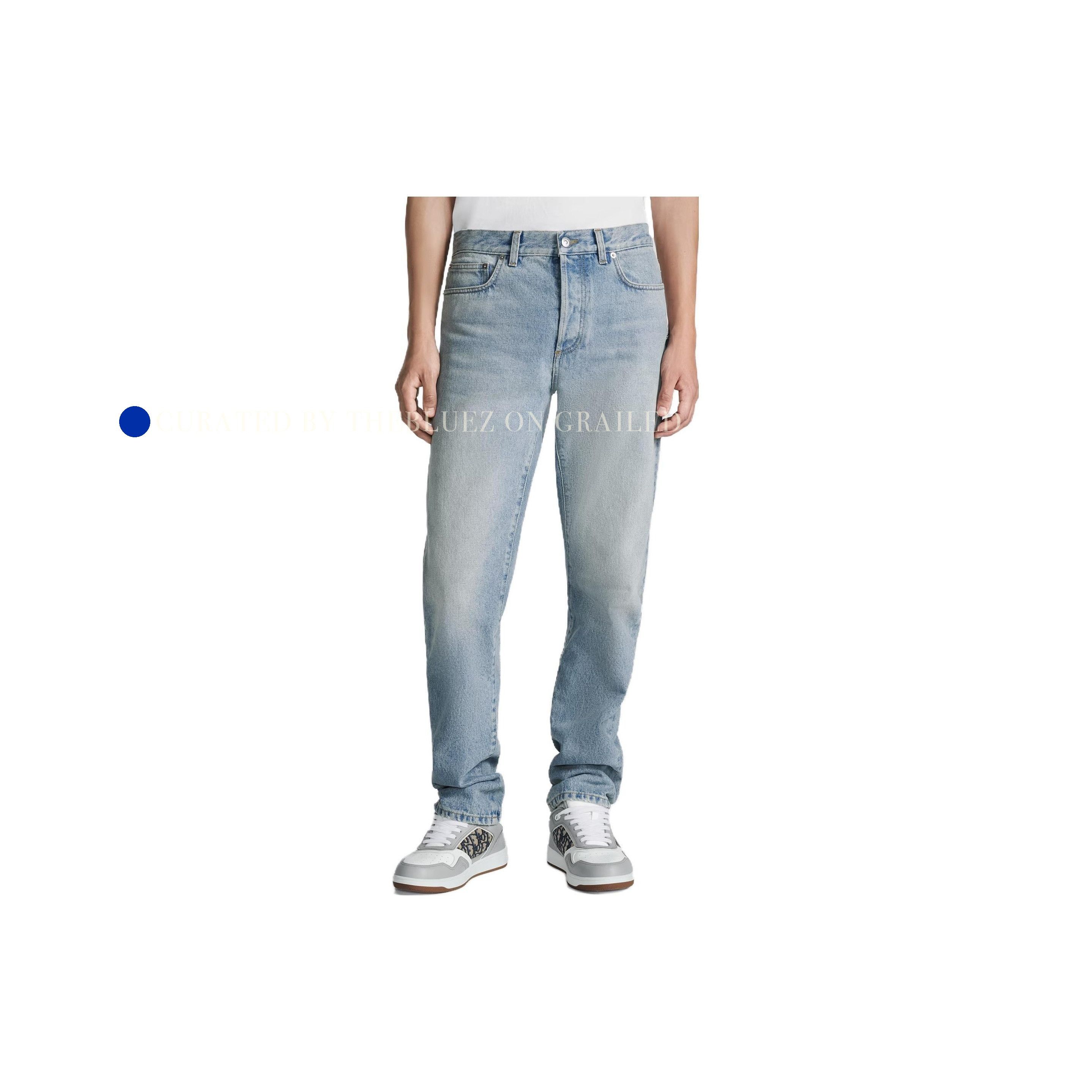 Dior Classic Blue Denim Jeans, Size 30 Size US 30 / EU 46 - 3 Thumbnail