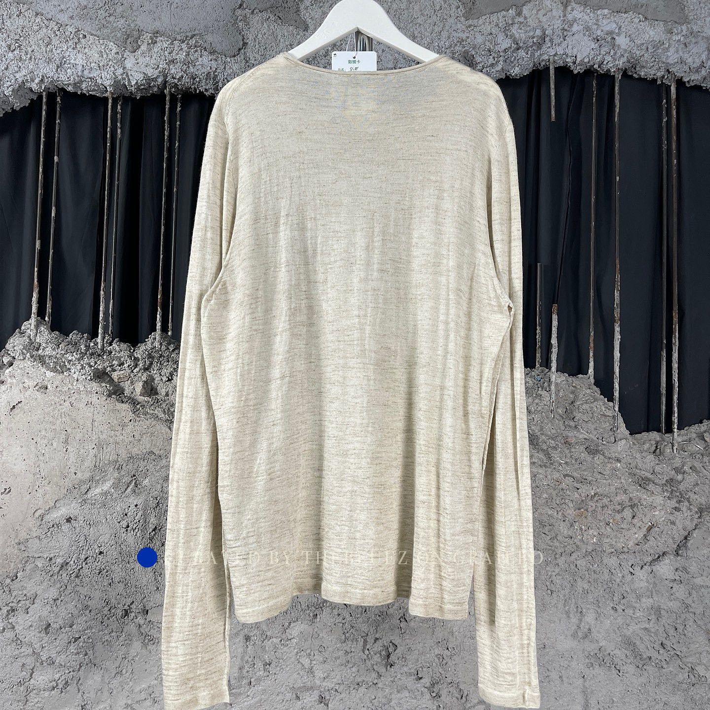 Dior Beige Long Sleeve Knit Sweater Size US L / EU 52-54 / 3 - 2 Thumbnail