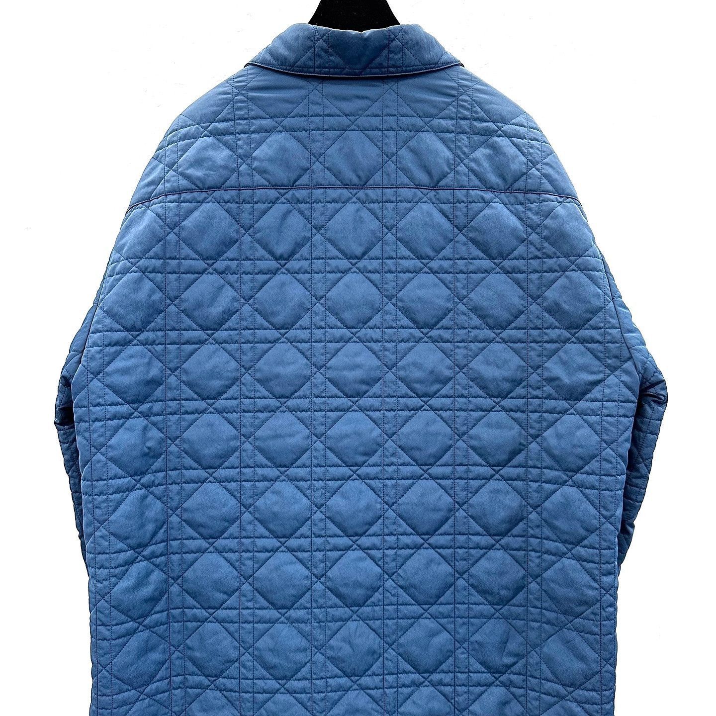 Dior Quilted Snap Jacket in Blue, Size M Size US M / EU 48-50 / 2 - 2 Thumbnail