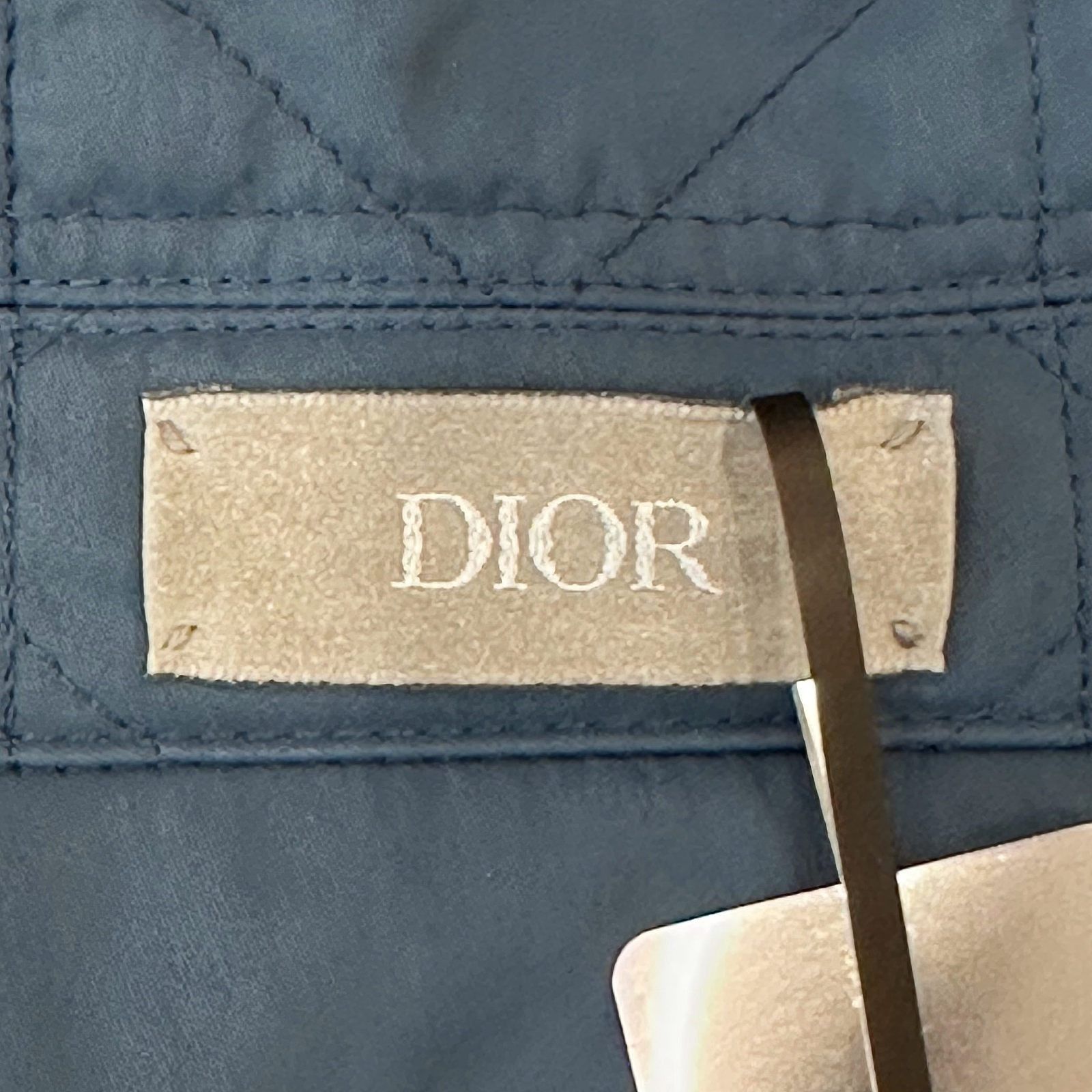 Dior Quilted Snap Jacket in Blue, Size M Size US M / EU 48-50 / 2 - 3 Thumbnail
