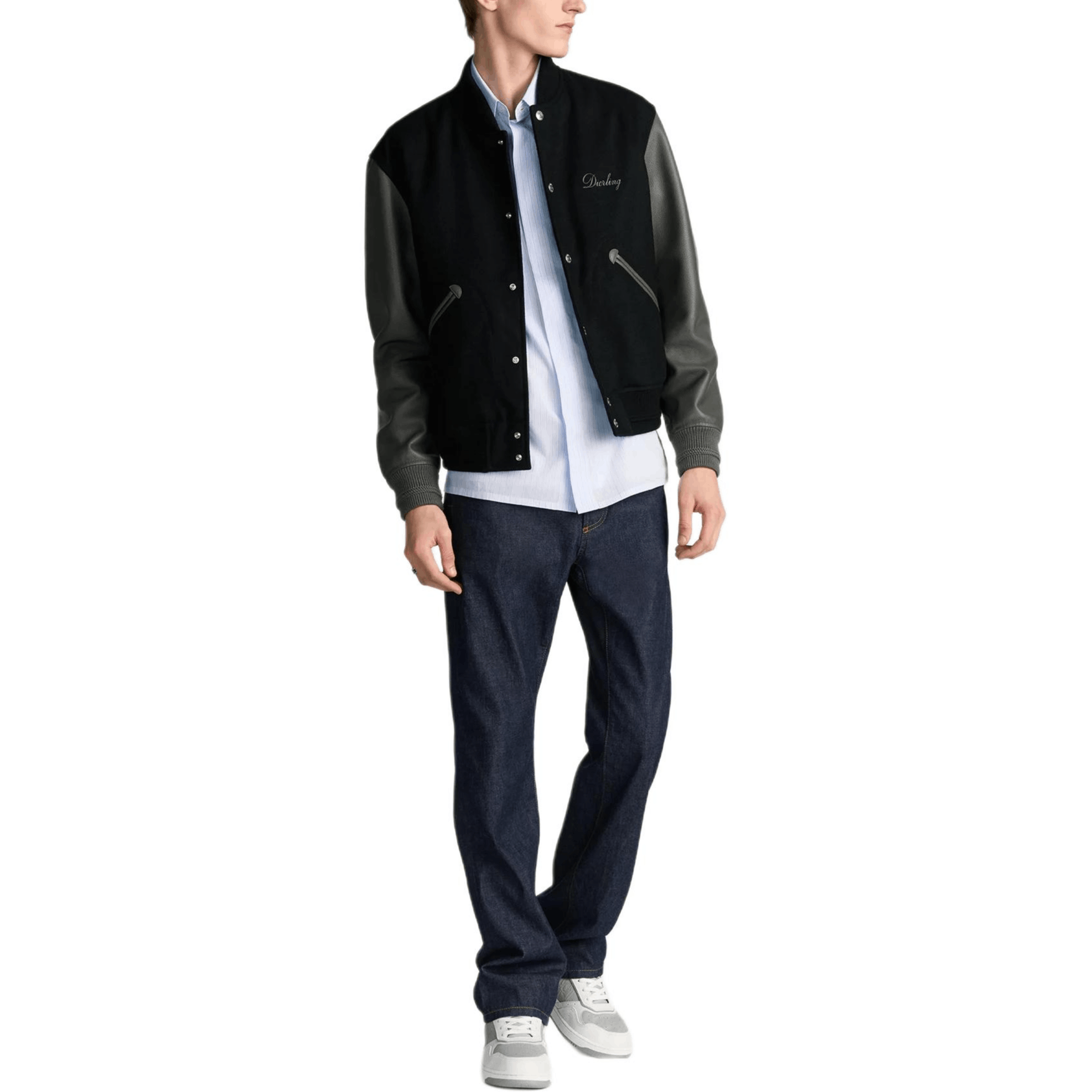 Dior Black Varsity Jacket in Size S Size US S / EU 44-46 / 1 - 6 Thumbnail