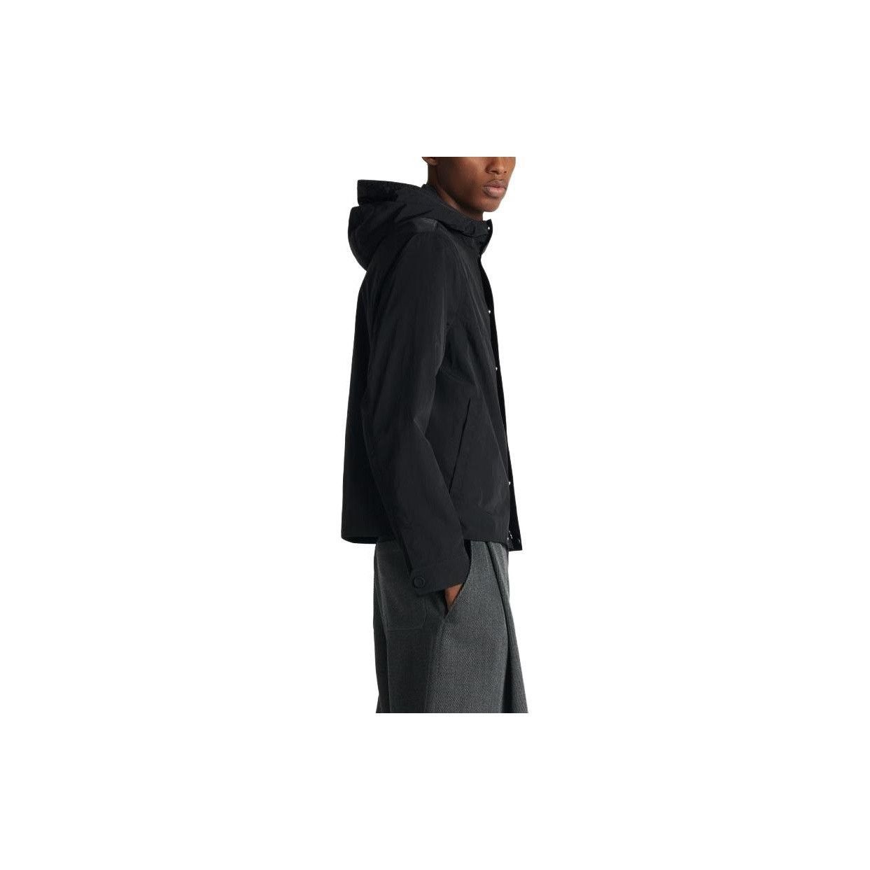 Dior Black Hooded Jacket in Size L Size US L / EU 52-54 / 3 - 7 Thumbnail