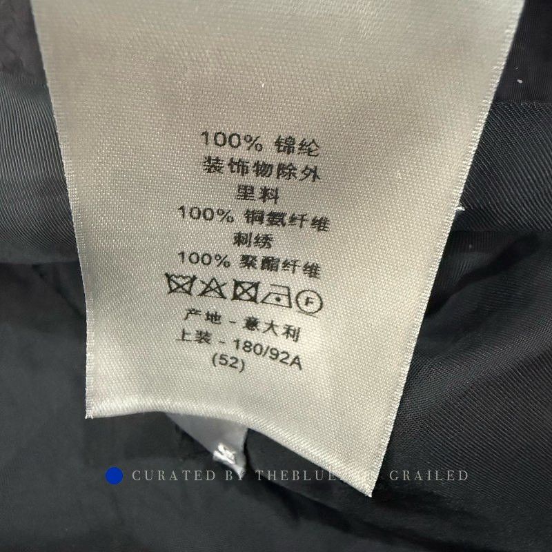 Dior Black Hooded Jacket in Size L Size US L / EU 52-54 / 3 - 5 Thumbnail