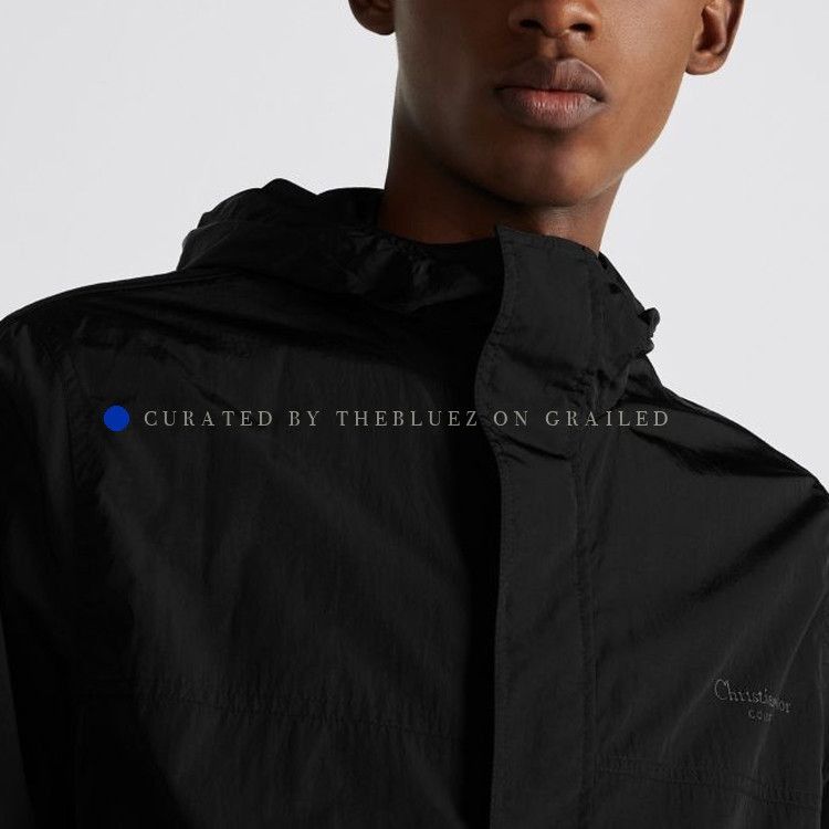 Dior Black Hooded Jacket in Size L Size US L / EU 52-54 / 3 - 8 Thumbnail