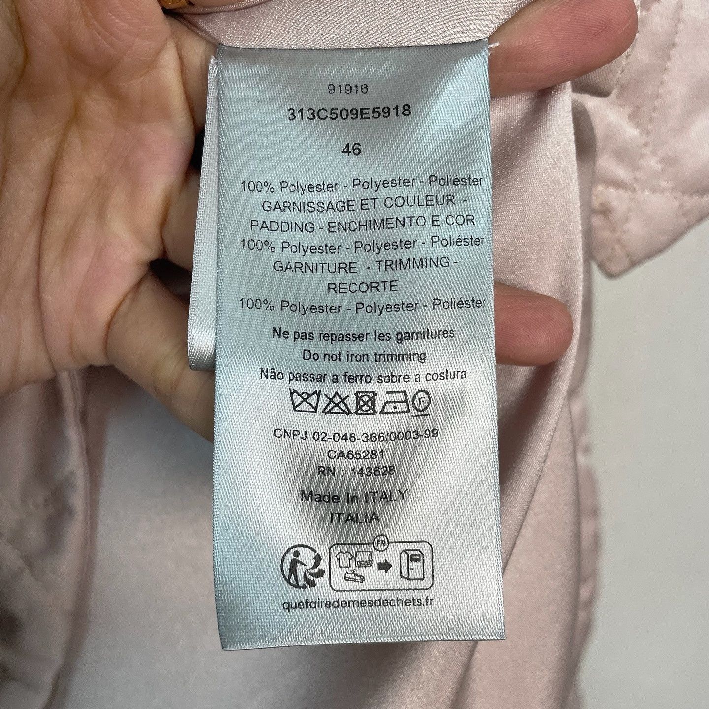 Dior Quilted Logo Jacket in Pink Size US S / EU 44-46 / 1 - 4 Thumbnail