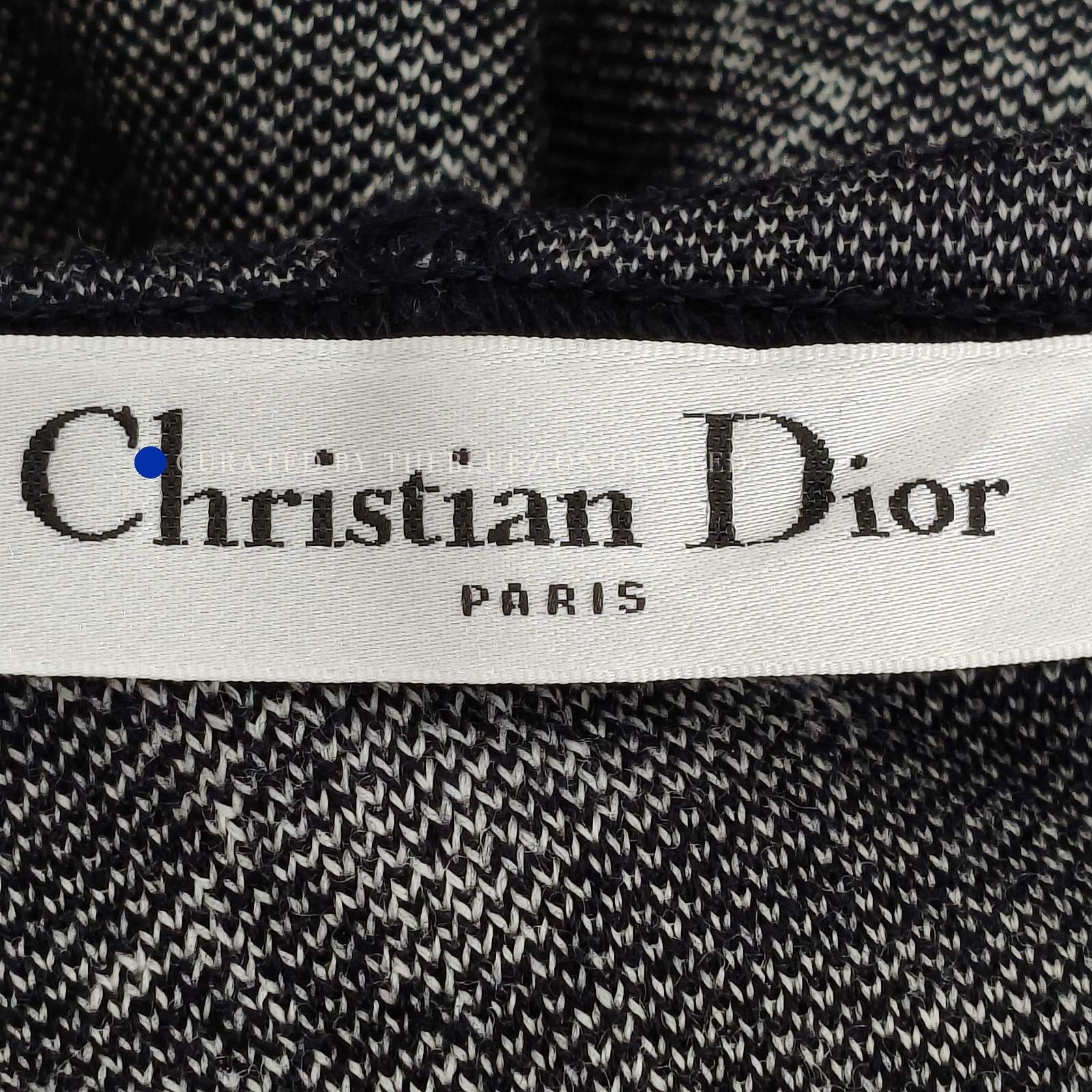 Dior Black Zodiac Logo Knit Hoodie Size US XS / EU 42 / 0 - 3 Thumbnail