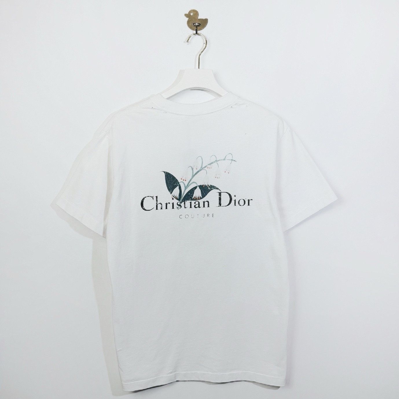 Dior Vintage Floral Print Short Sleeve T-Shirt Size US M / EU 48-50 / 2 - 2 Thumbnail