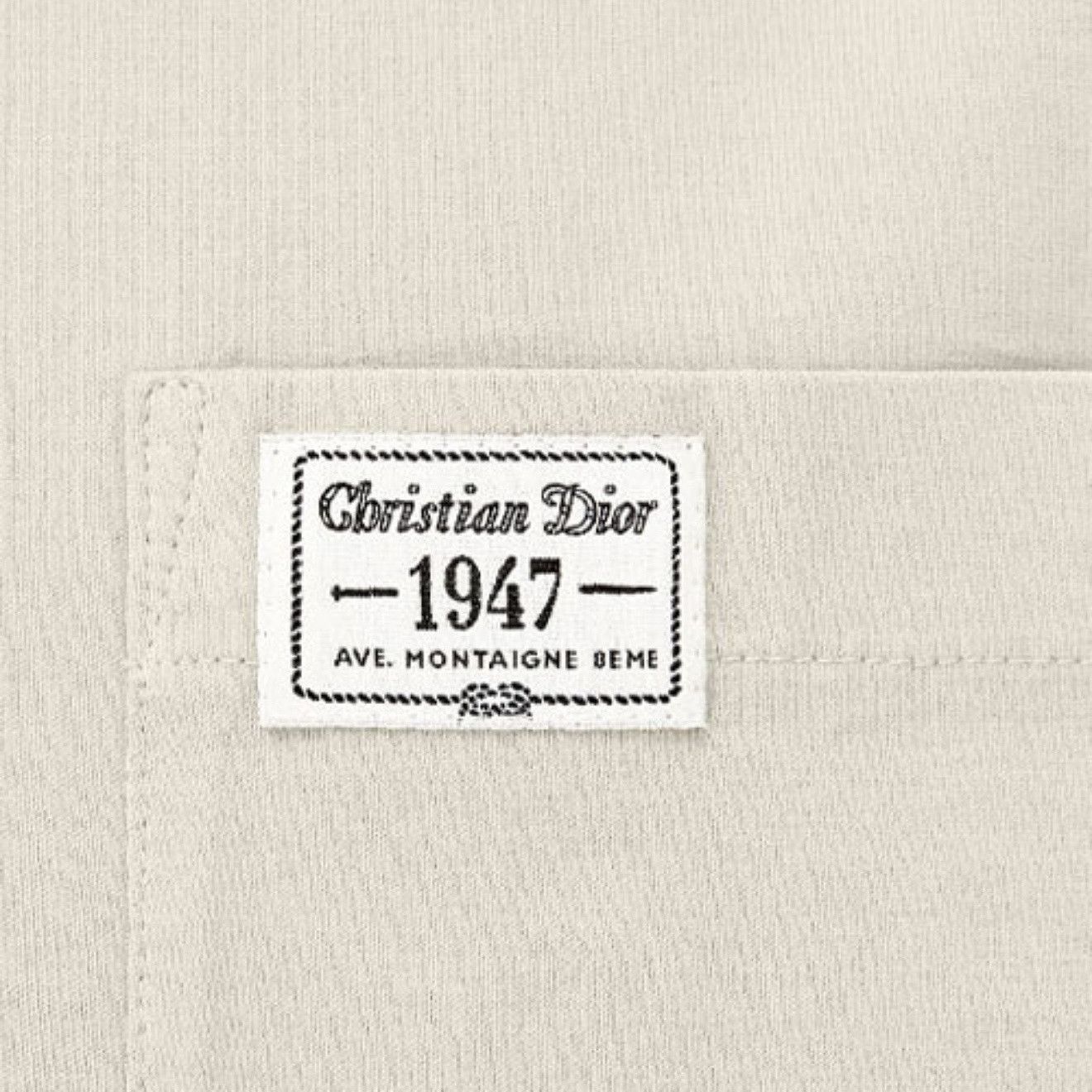 Dior Beige Logo Patch T-Shirt Size US L / EU 52-54 / 3 - 5 Thumbnail