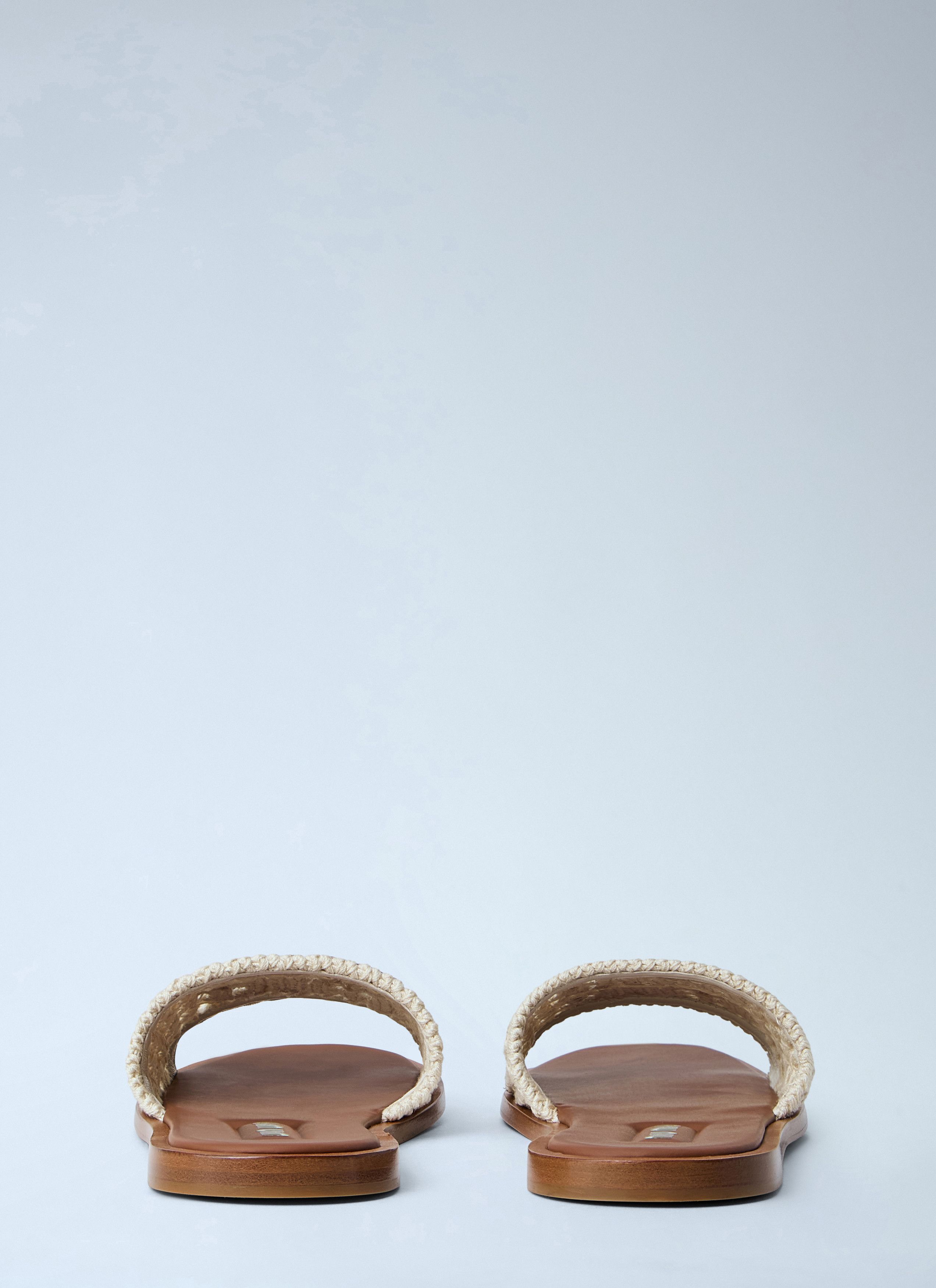 Miu Miu Crochet Slide Sandals Size US 9 / IT 39 - 5 Thumbnail