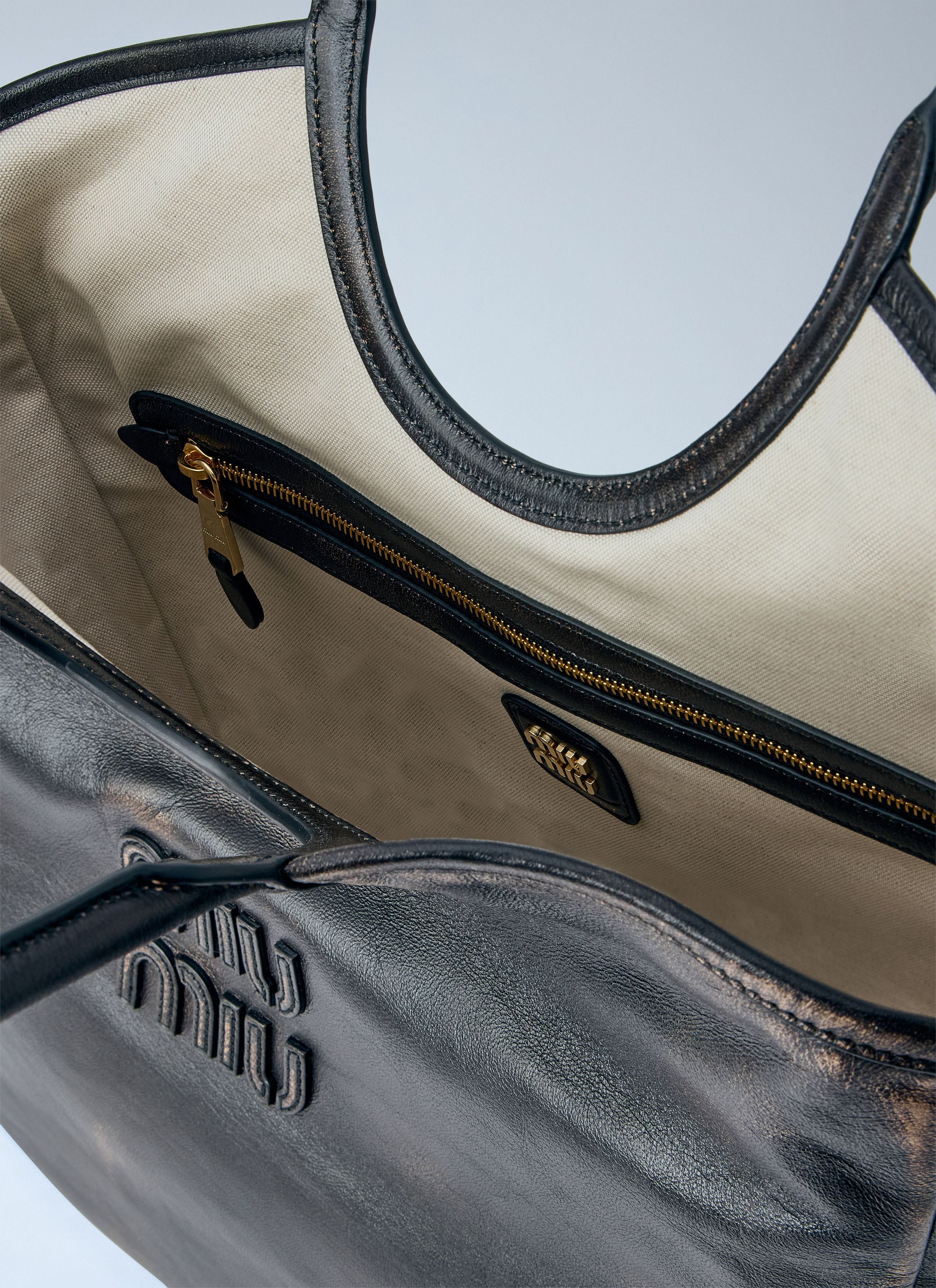 Miu Miu Ivy Leather Tote Bag Size ONE SIZE - 5 Thumbnail